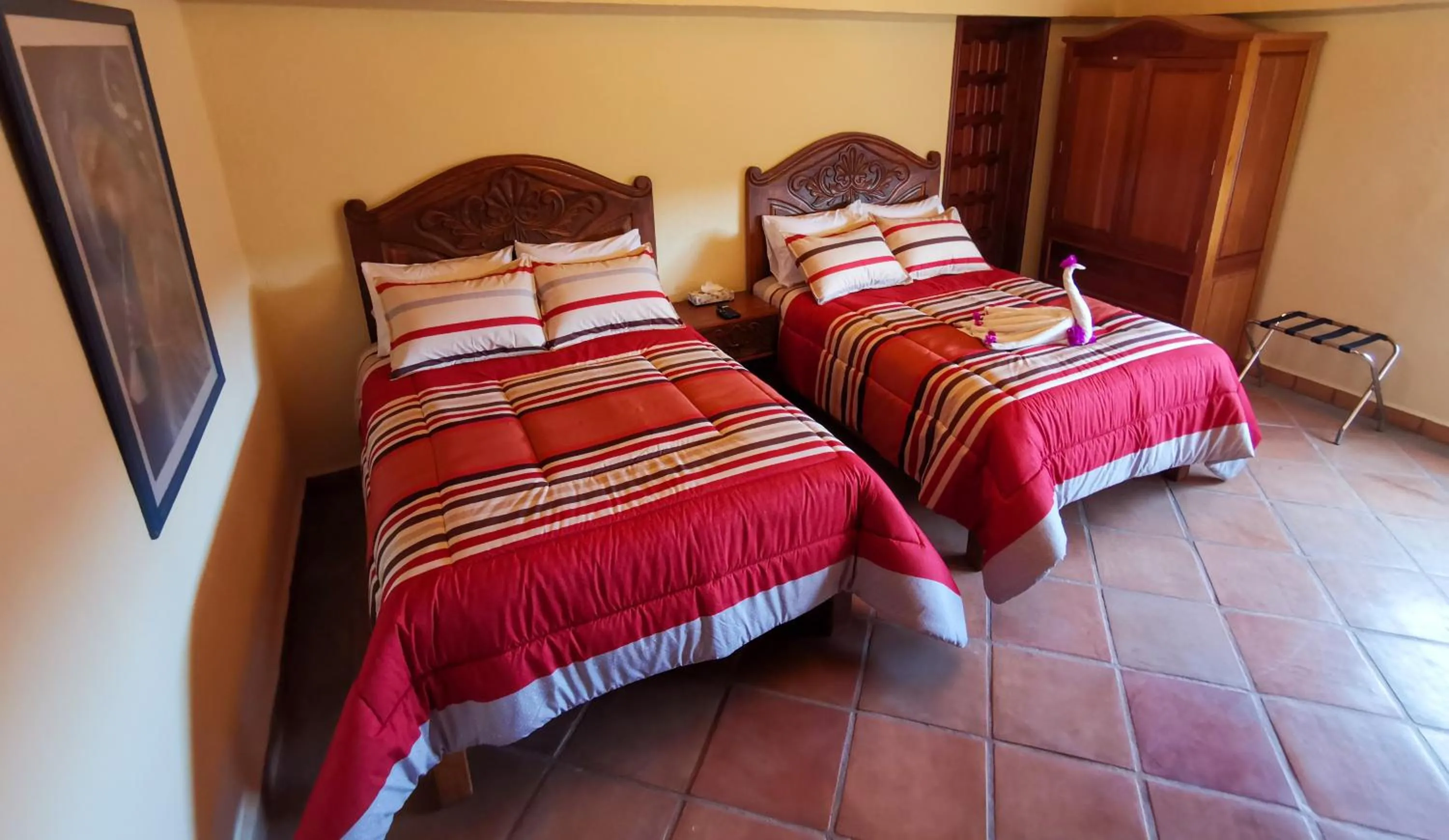 Bed in Hotel Chocolate Tradicional
