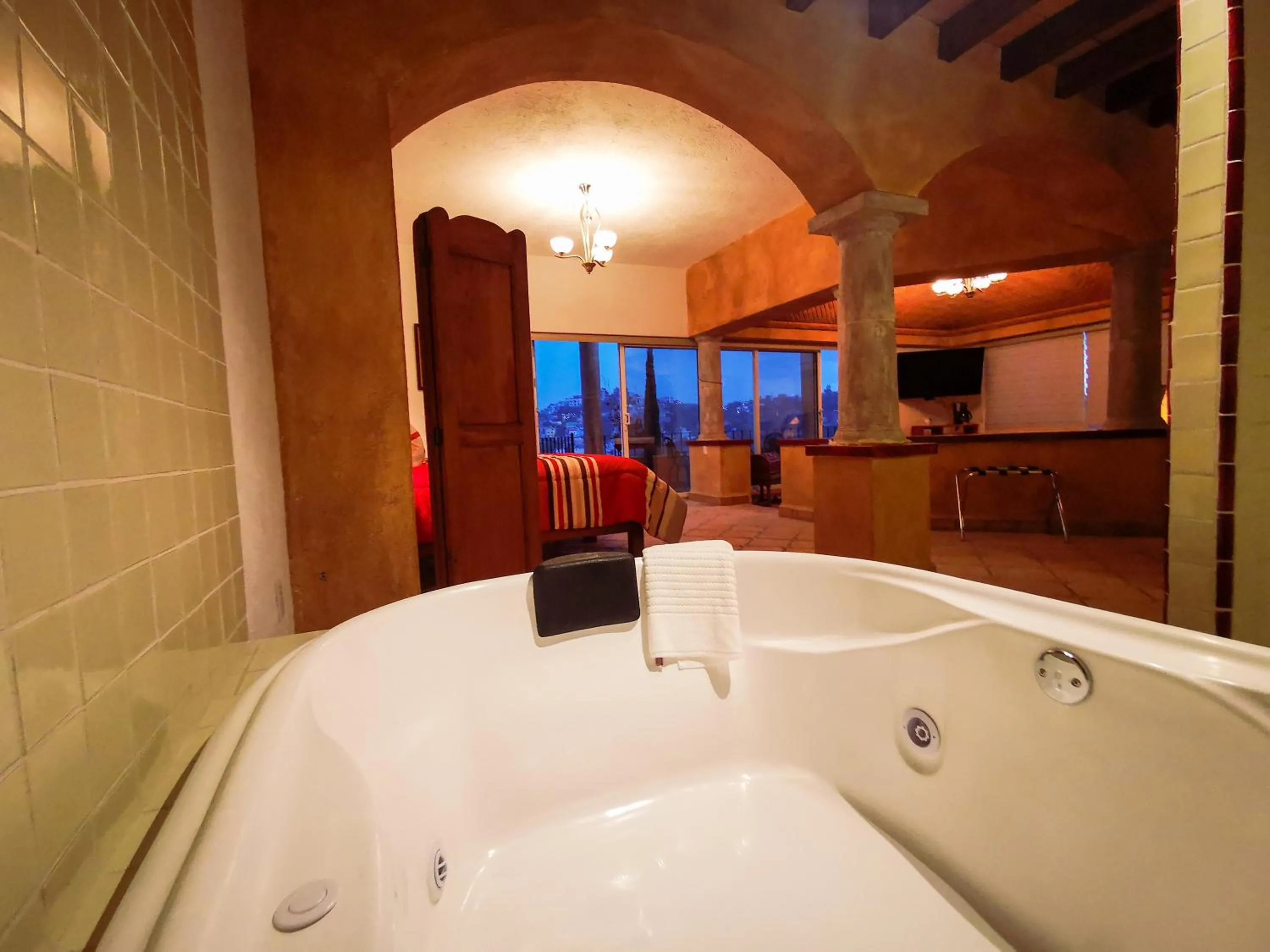 Hot Tub in Hotel Chocolate Tradicional