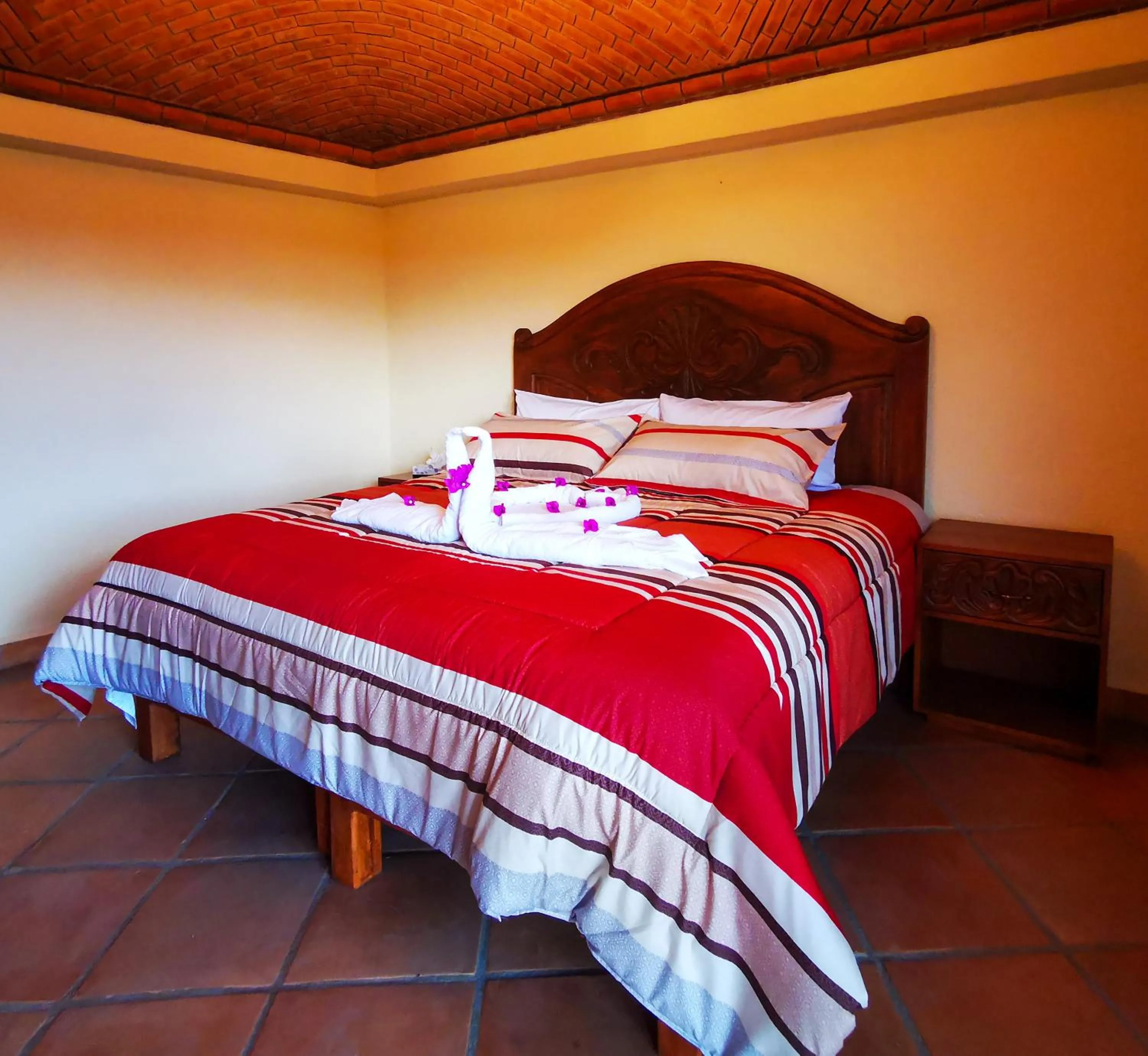 Bed in Hotel Chocolate Tradicional