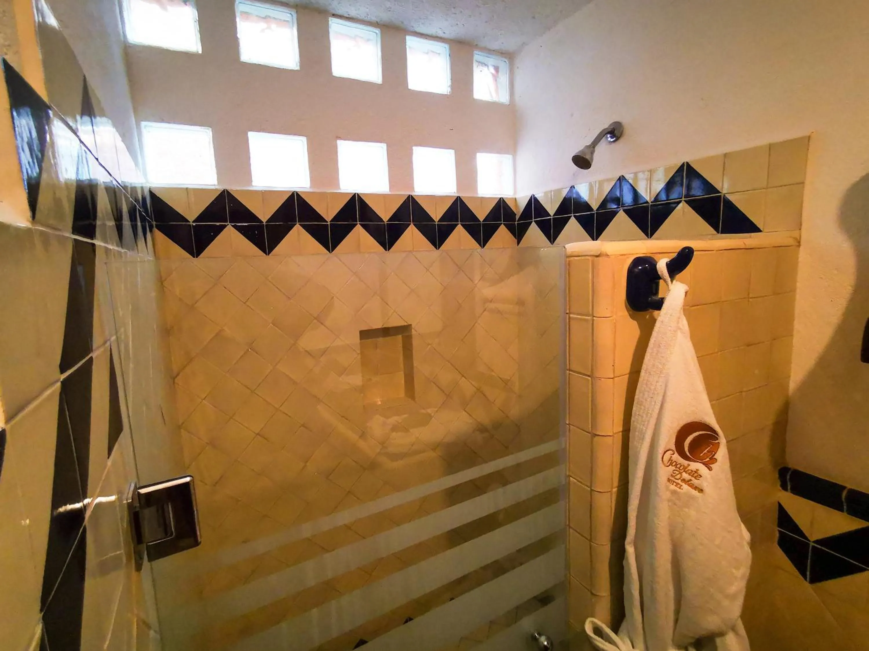 Shower in Hotel Chocolate Tradicional