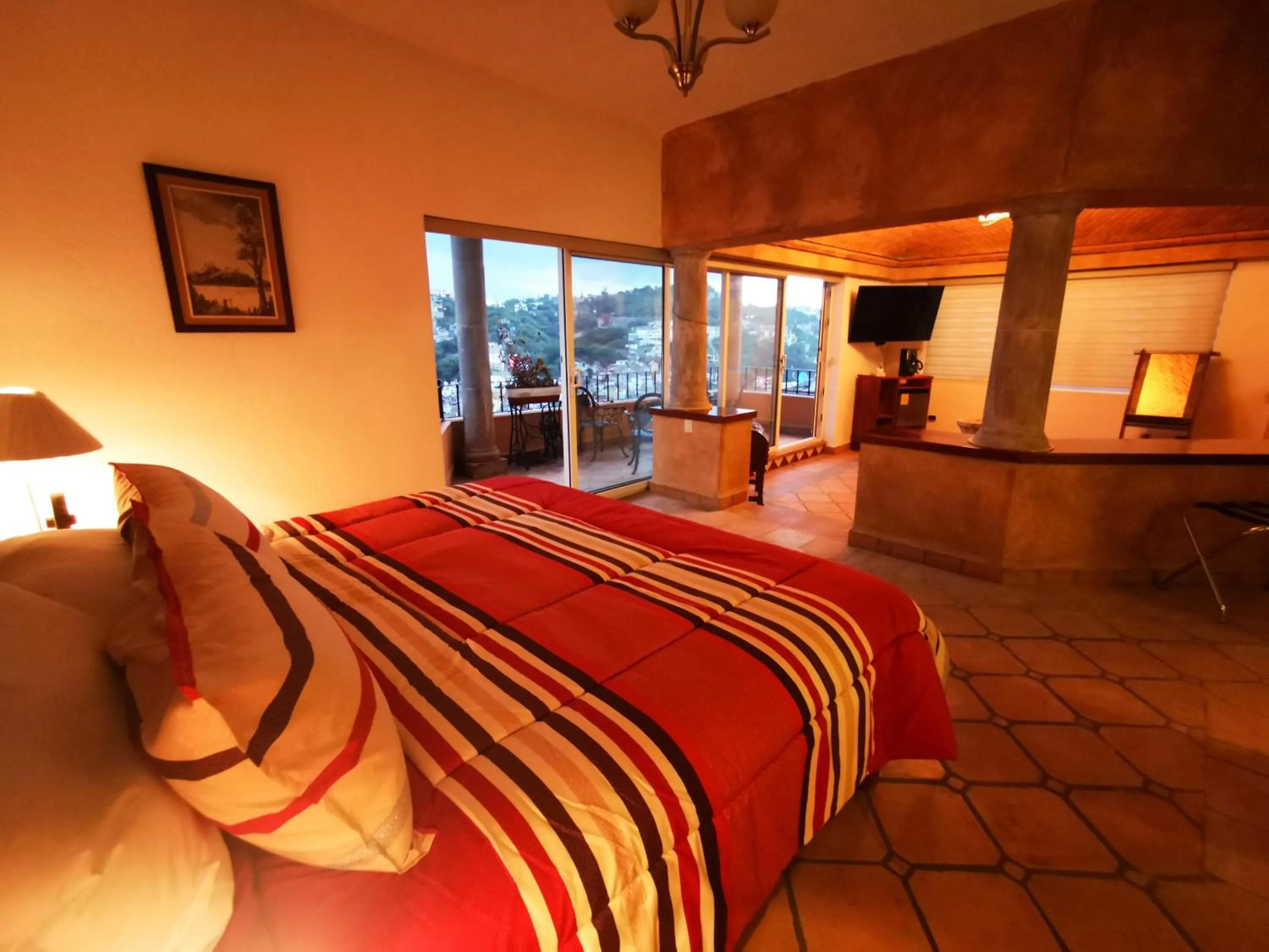 Bed in Hotel Chocolate Tradicional