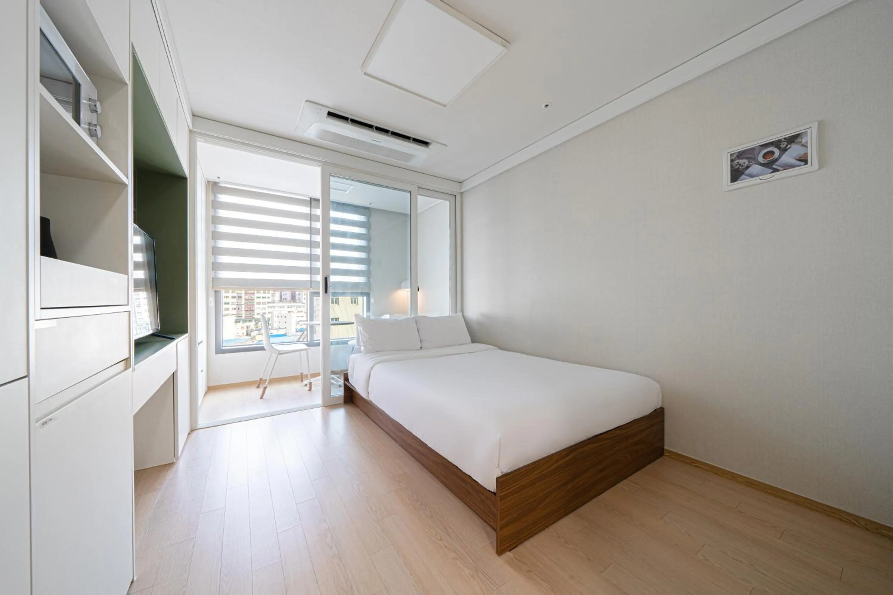 Bed in Urbanstay Myeongdong