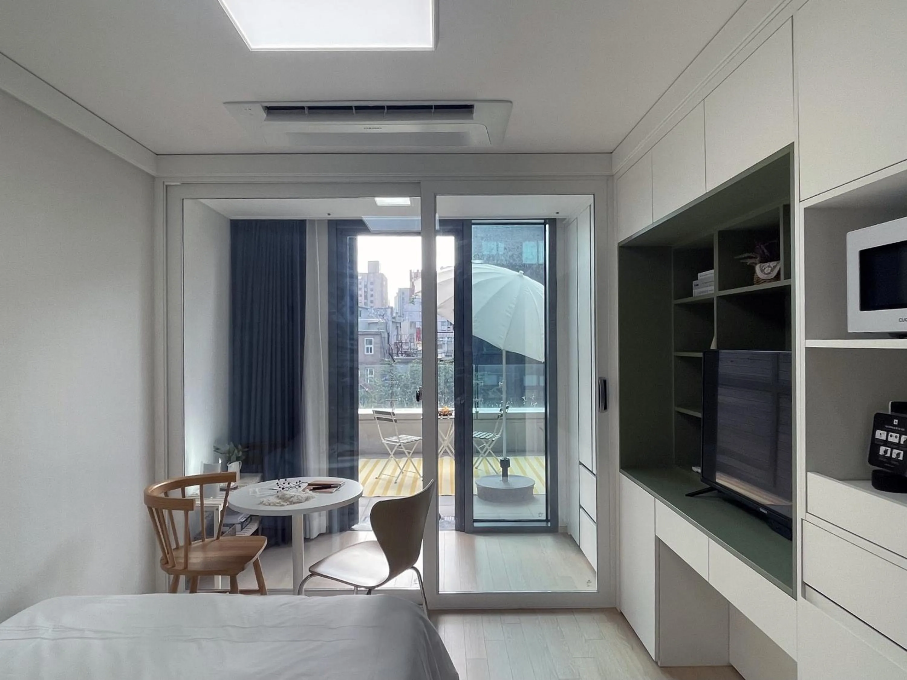 Living room in Urbanstay Myeongdong