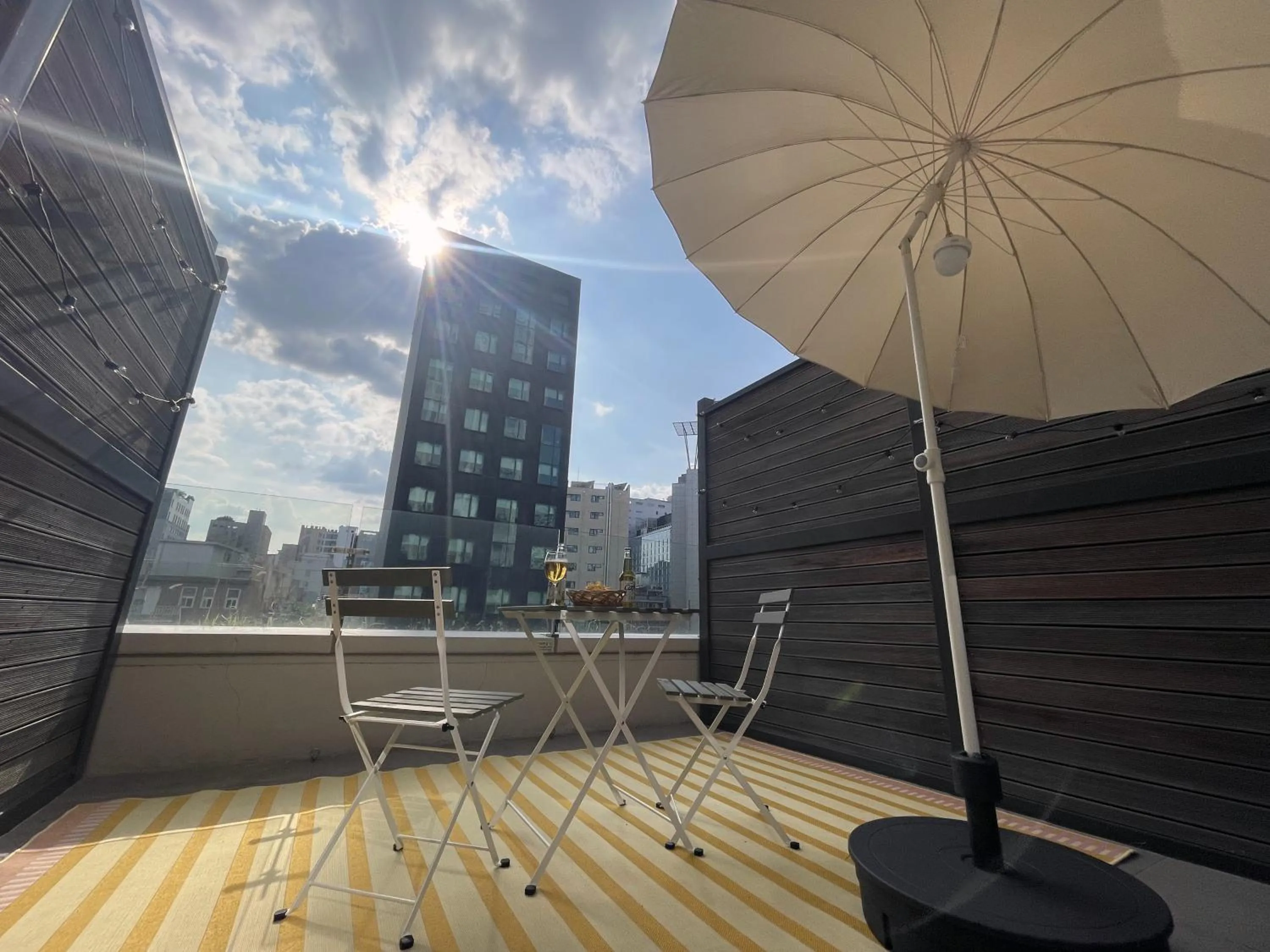 Balcony/Terrace in Urbanstay Myeongdong