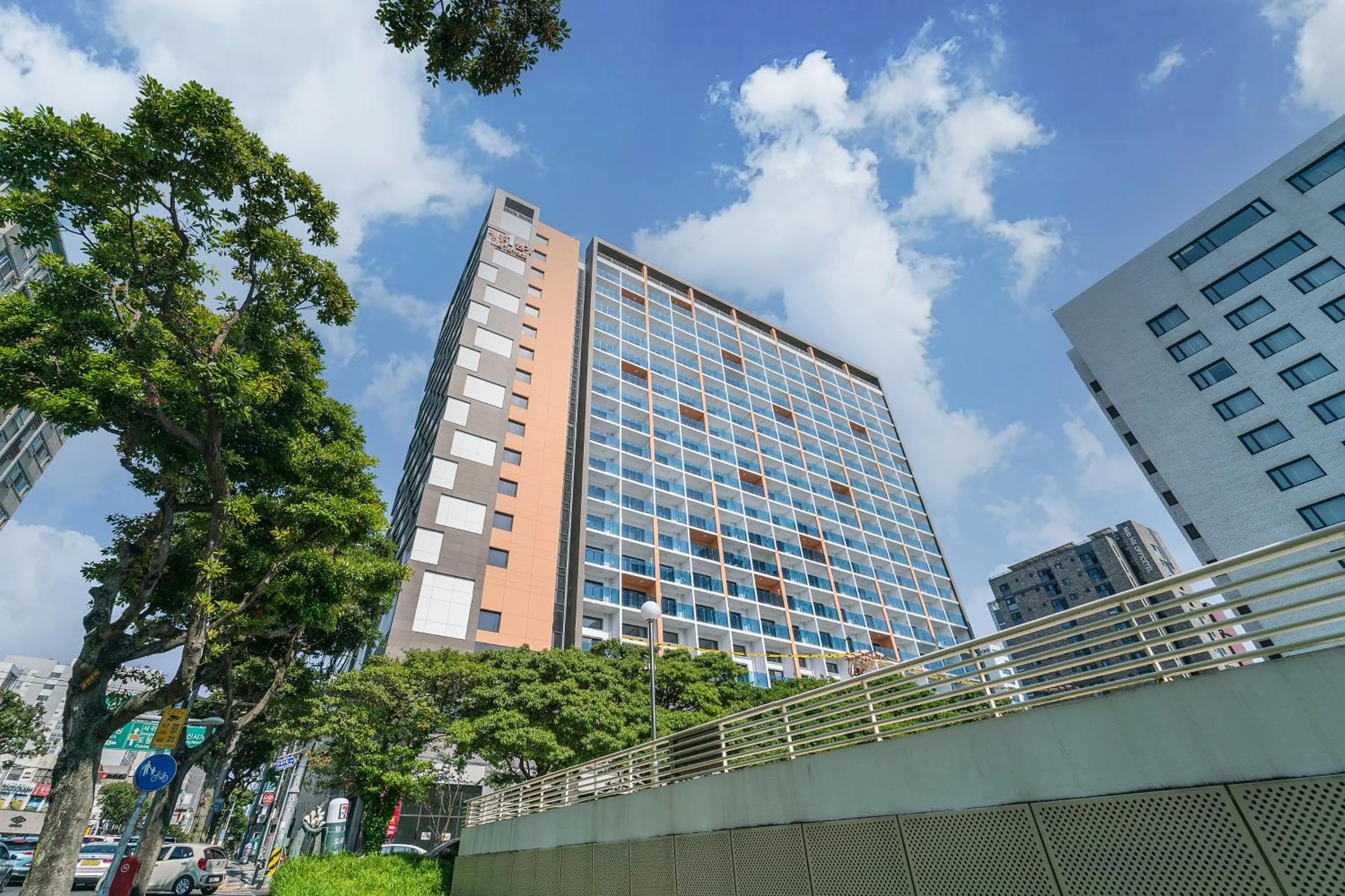 Property building in Urbanstay Jeju Airport