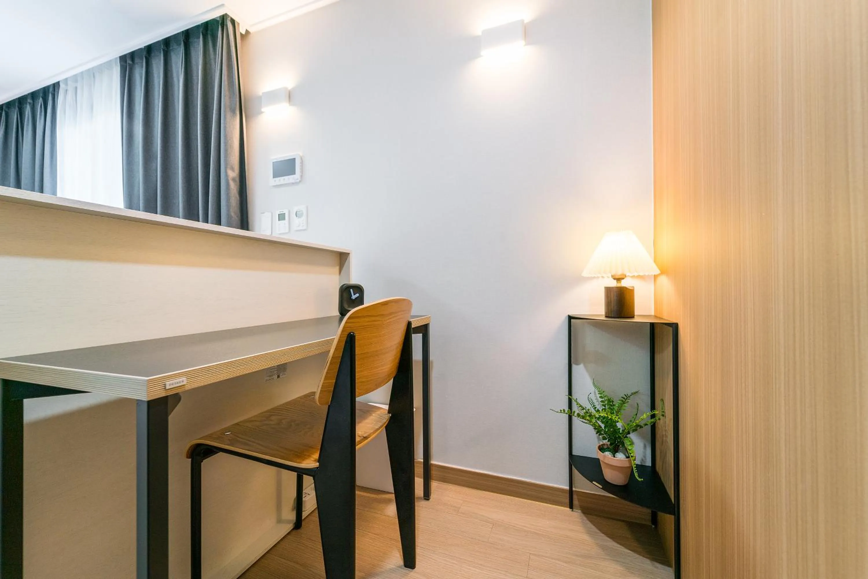 Seating area in Urbanstay Jeju Airport