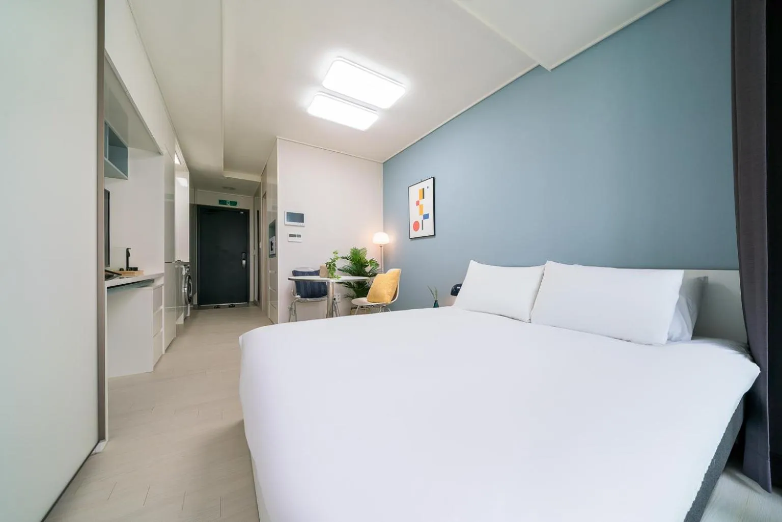 Bed in Urbanstay Songdo Moonlight Park