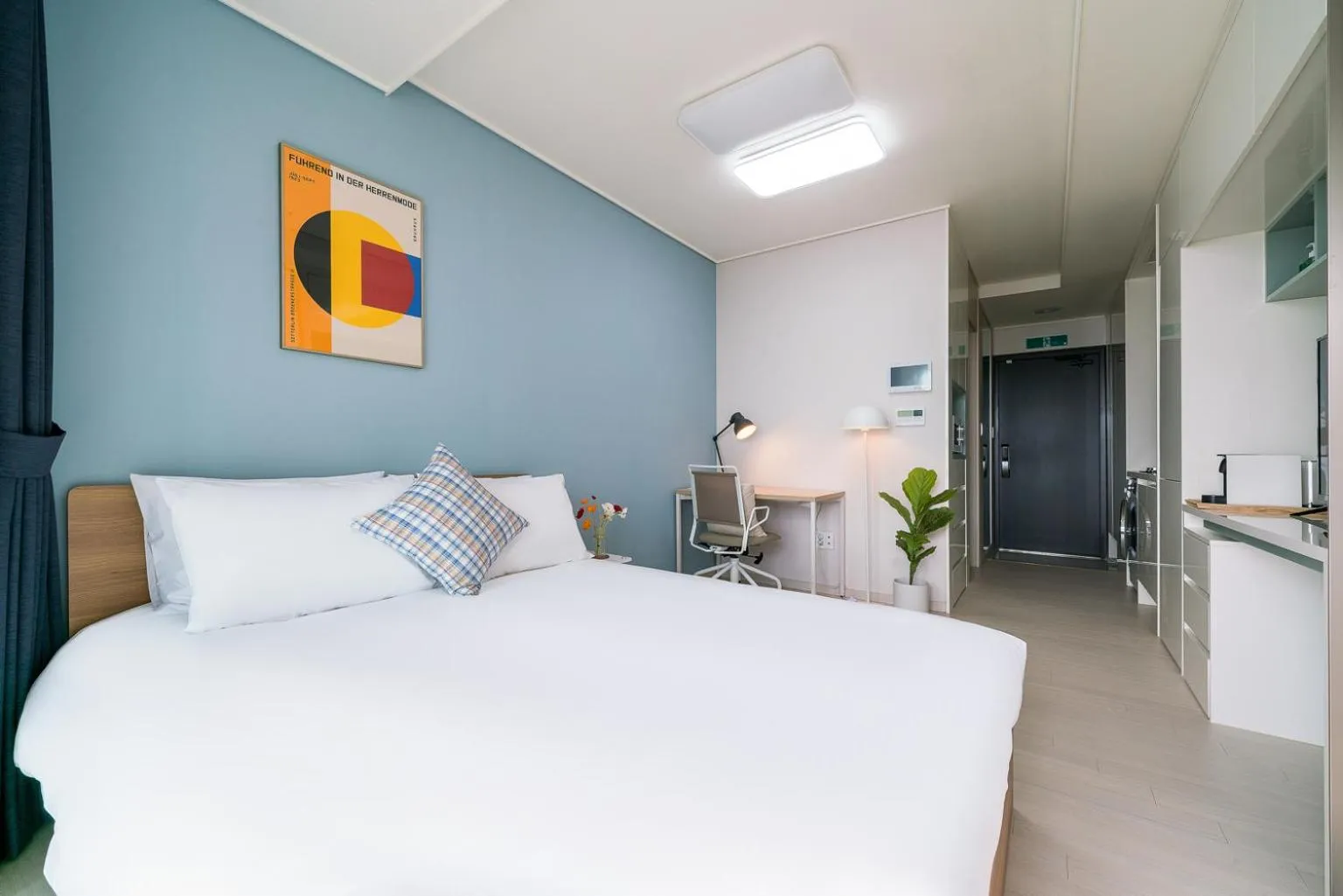 Bed in Urbanstay Songdo Moonlight Park