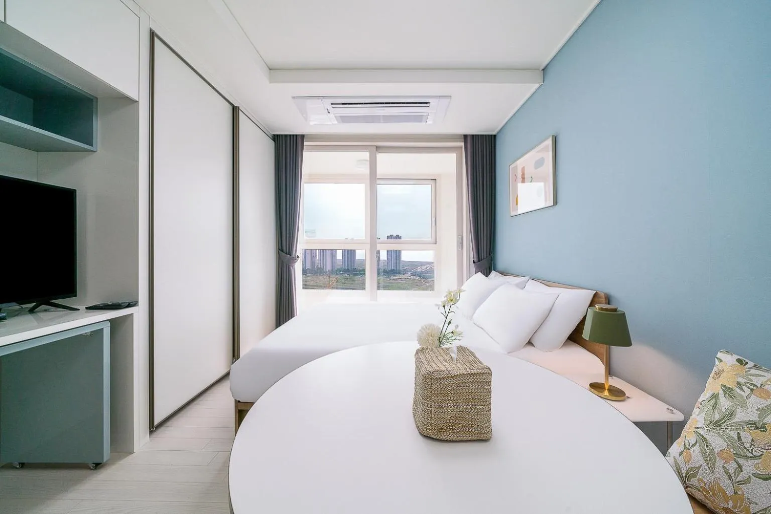 Bedroom, Bed in Urbanstay Songdo Moonlight Park