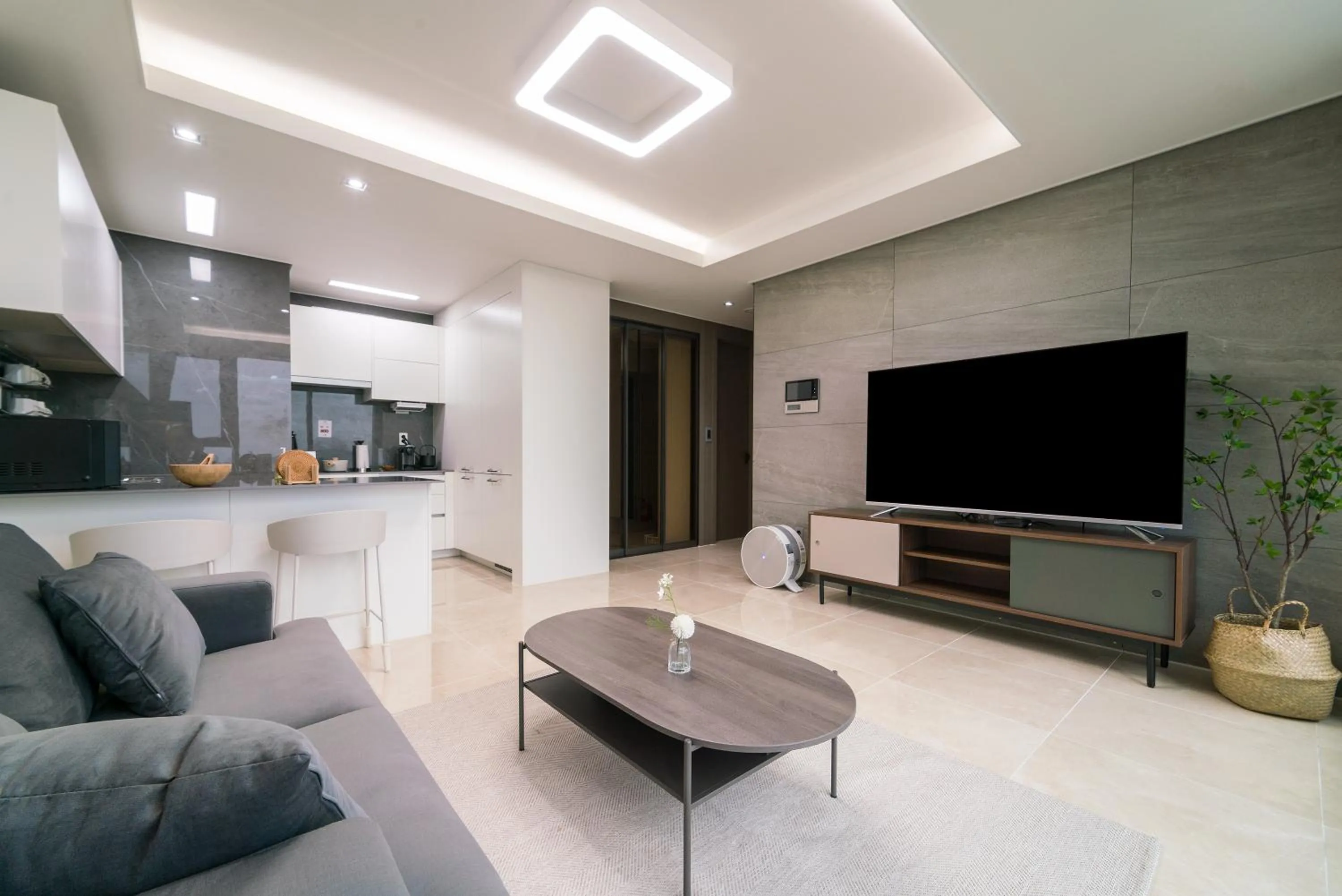 Living room in Le Collective Busan station