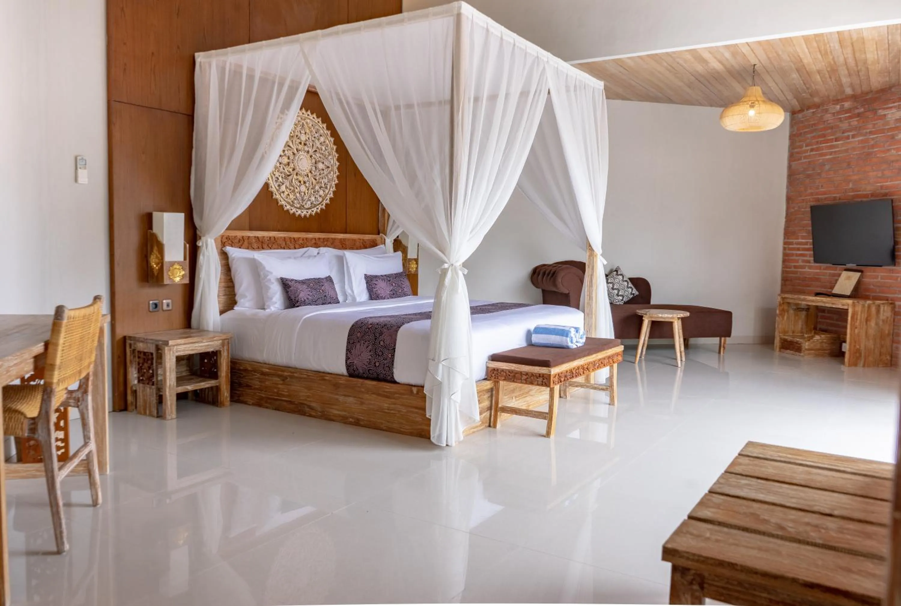Photo of the whole room, Bed in Vivara Bali Private Pool Villas & Spa Retreat