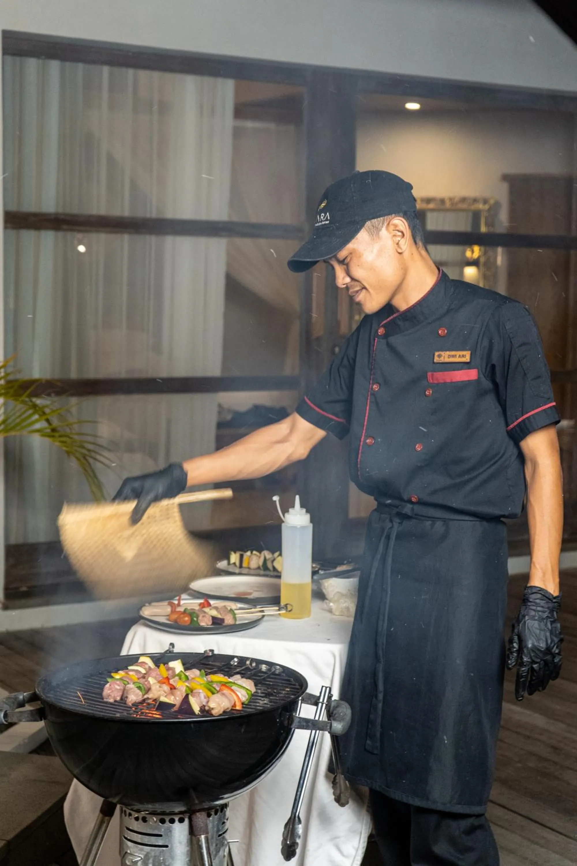 BBQ facilities in Vivara Bali Private Pool Villas & Spa Retreat