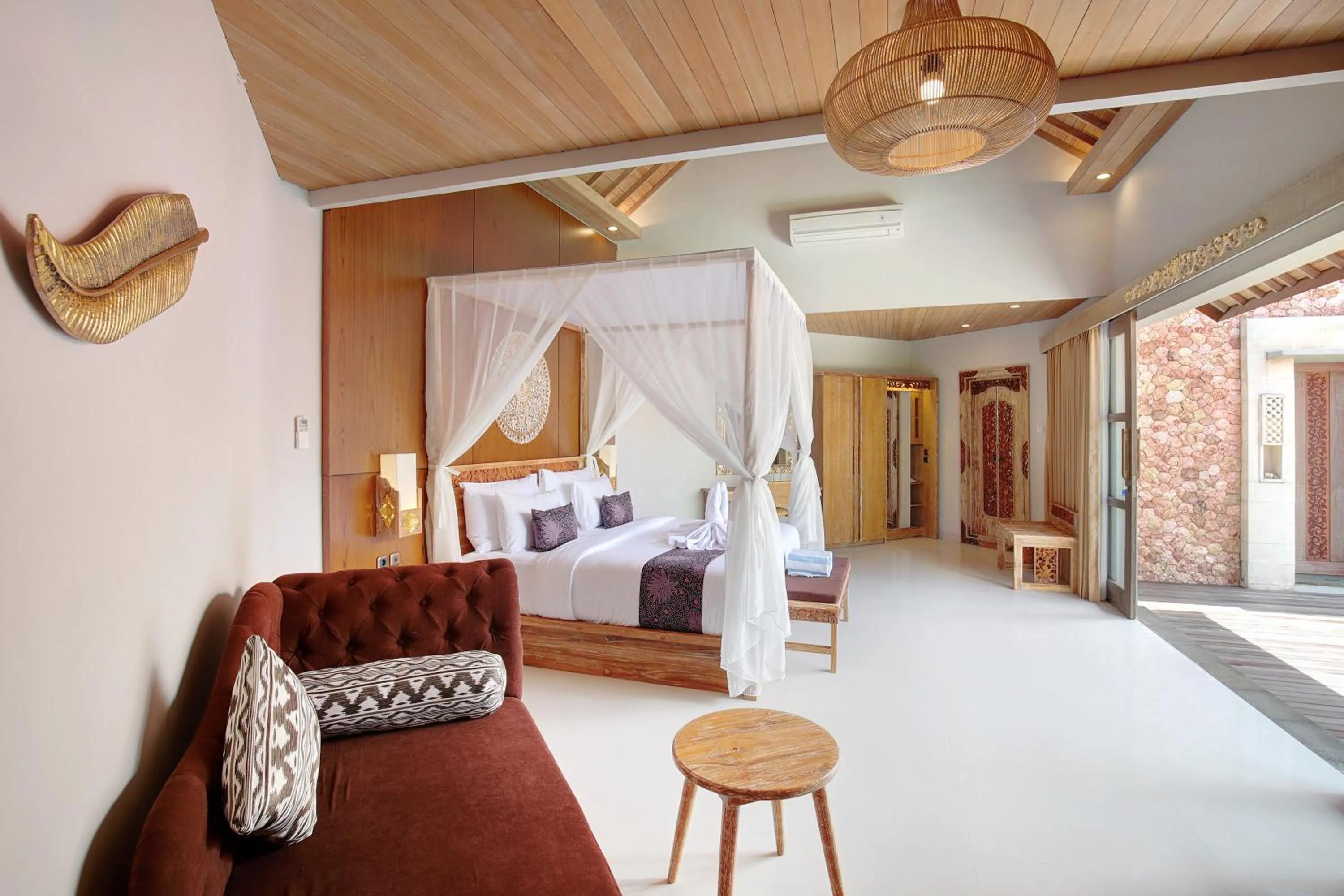 Photo of the whole room, Bed in Vivara Bali Private Pool Villas & Spa Retreat