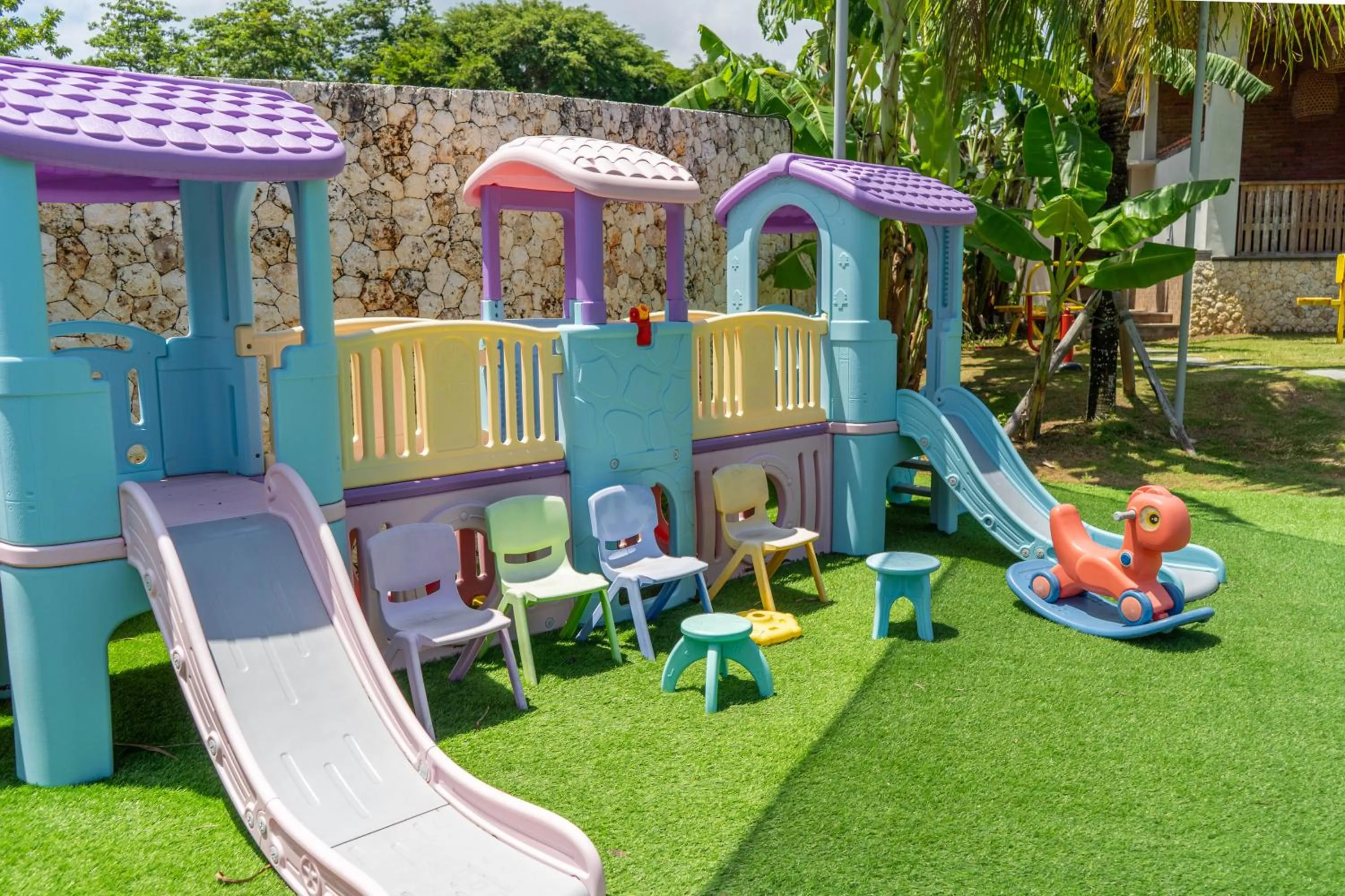 Children play ground in Vivara Bali Private Pool Villas & Spa Retreat