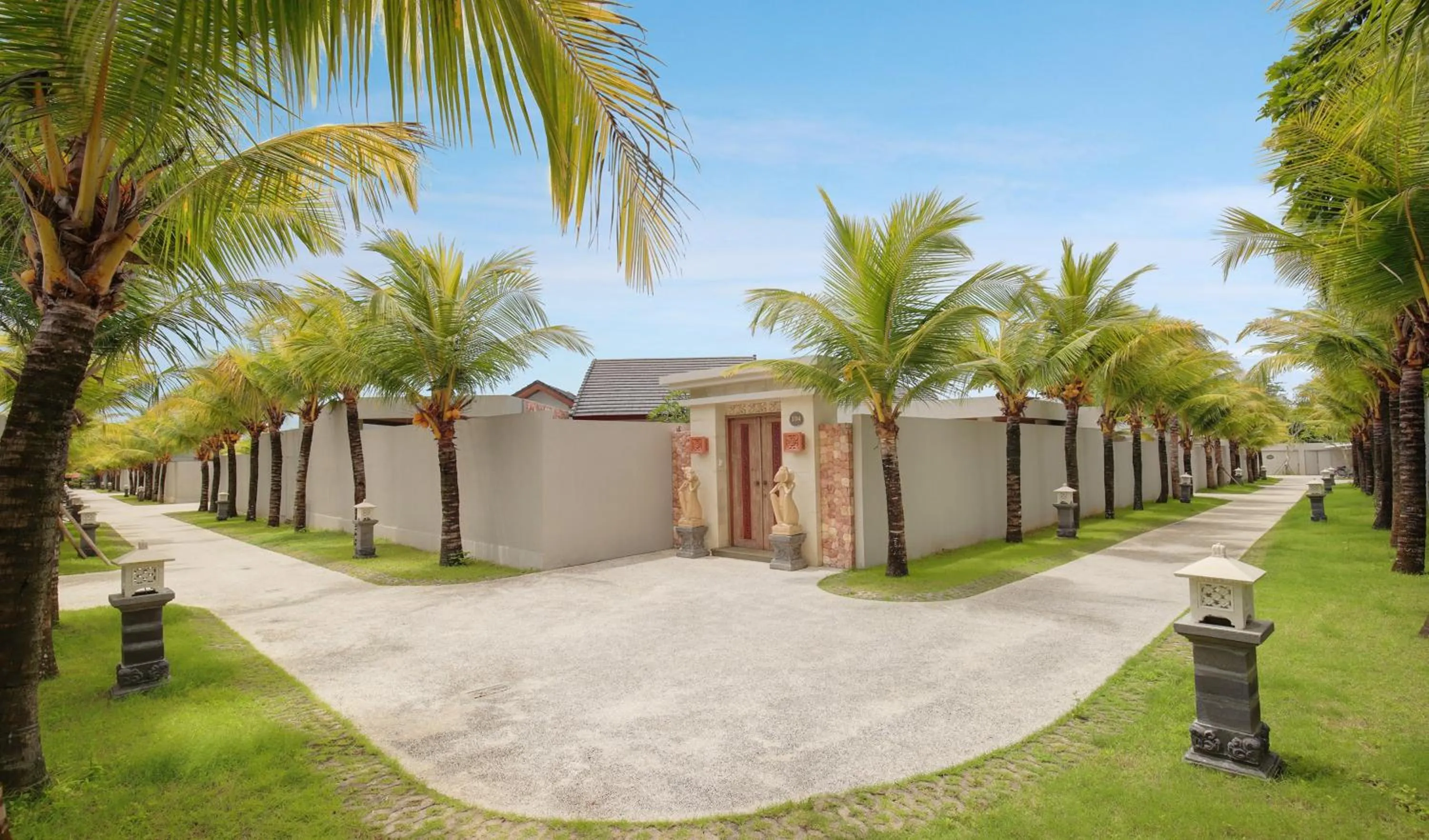 Garden view in Vivara Bali Private Pool Villas & Spa Retreat