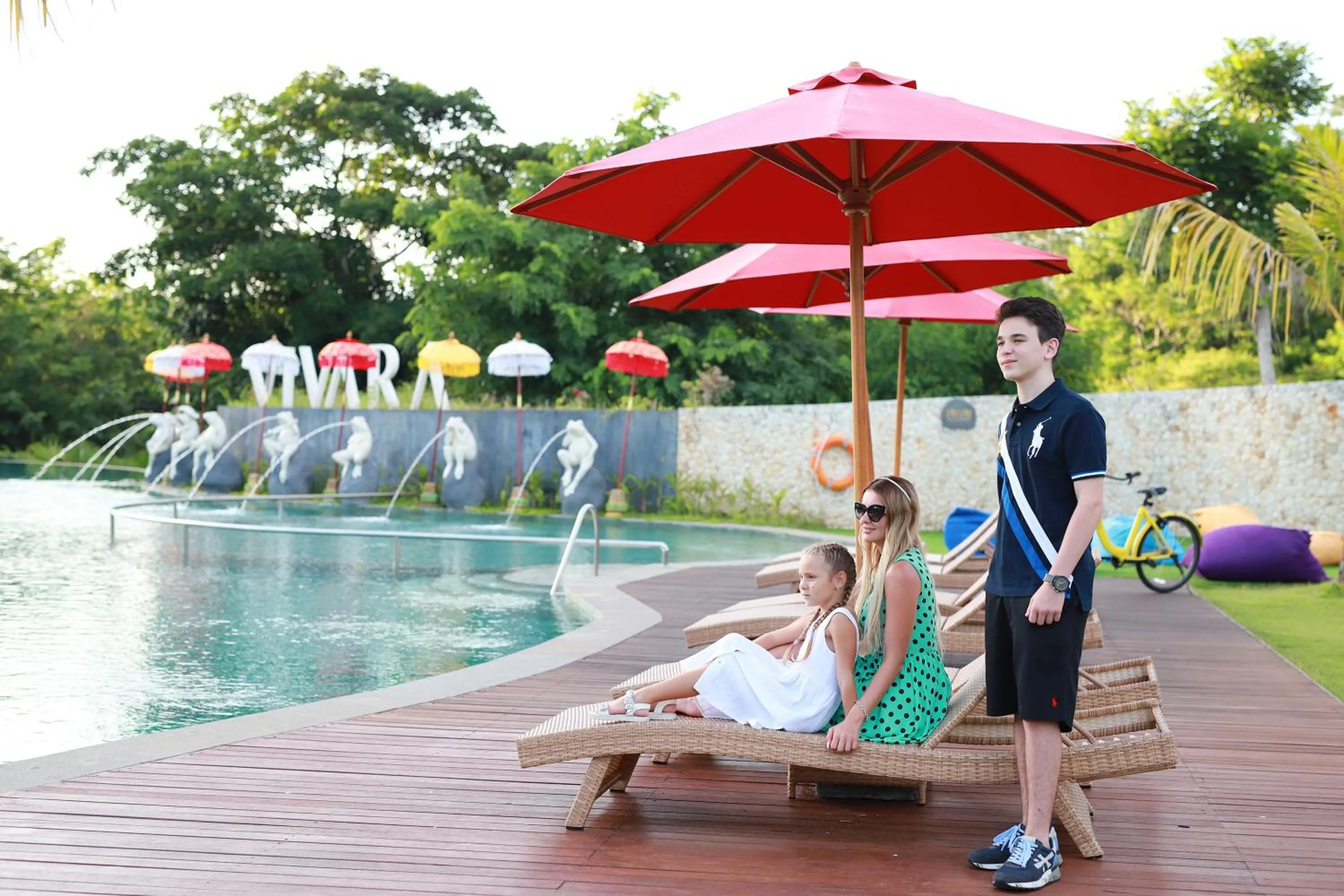 Garden view in Vivara Bali Private Pool Villas & Spa Retreat