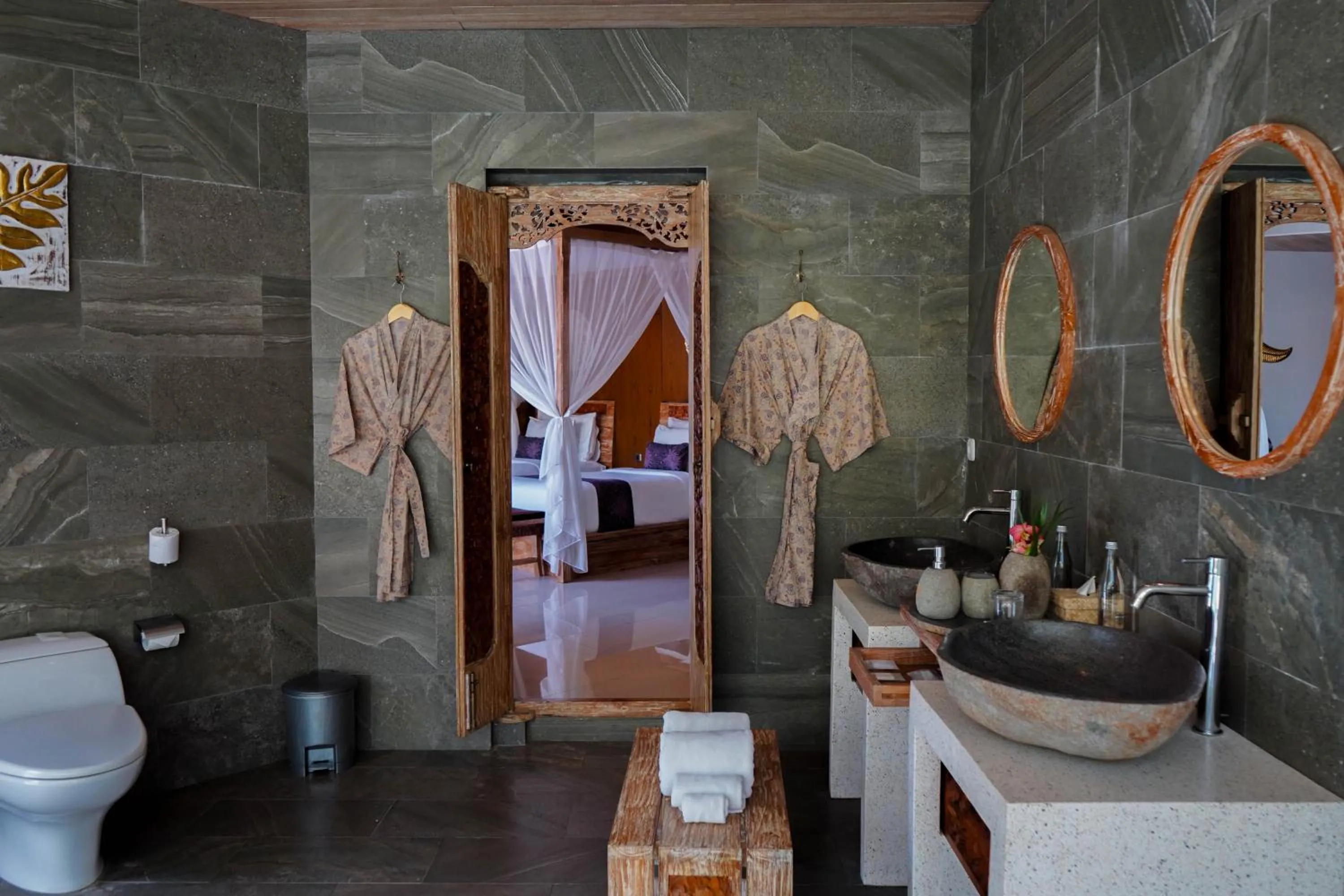 Toilet in Vivara Bali Private Pool Villas & Spa Retreat