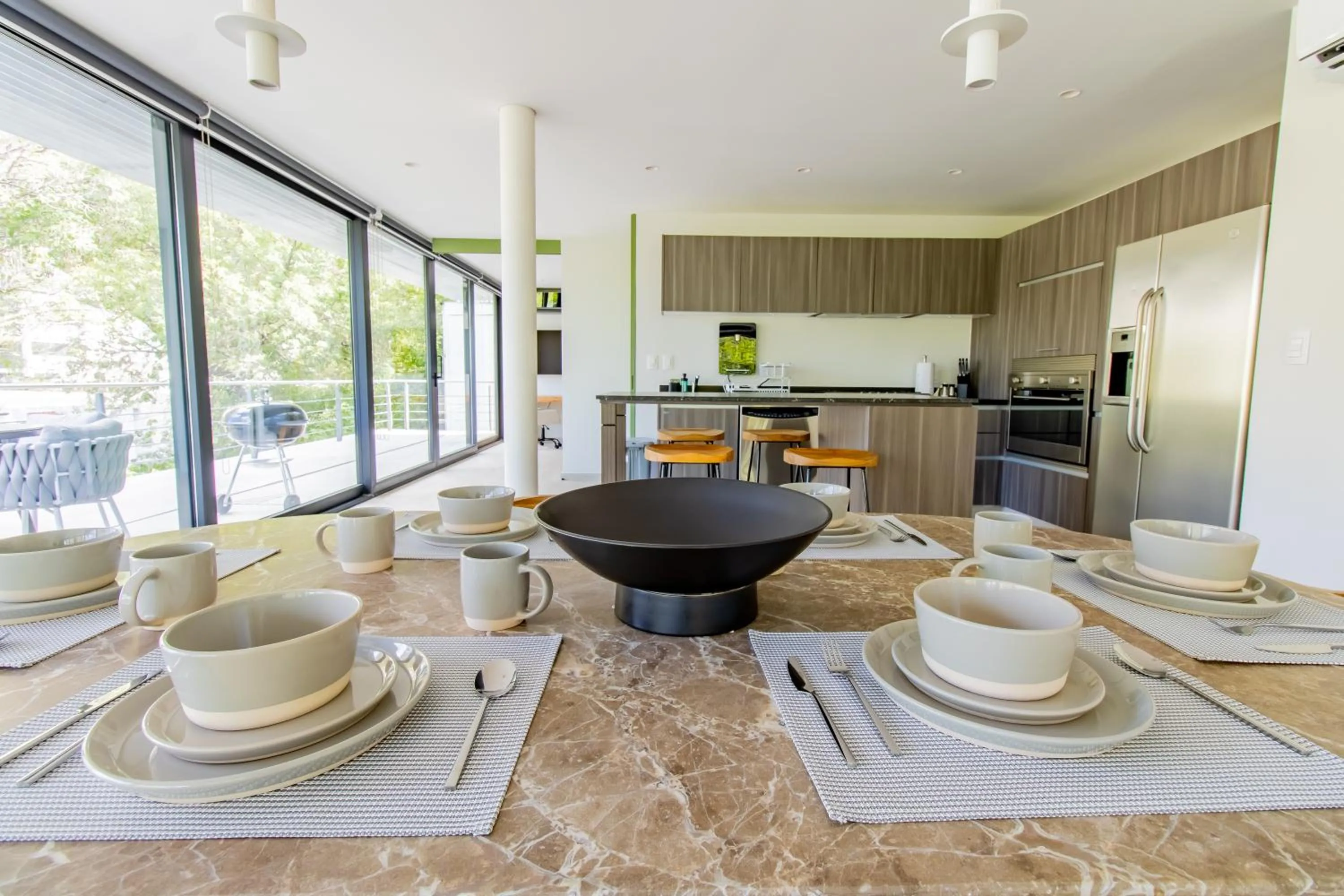 Dining area in Capitalia Parque Lincoln