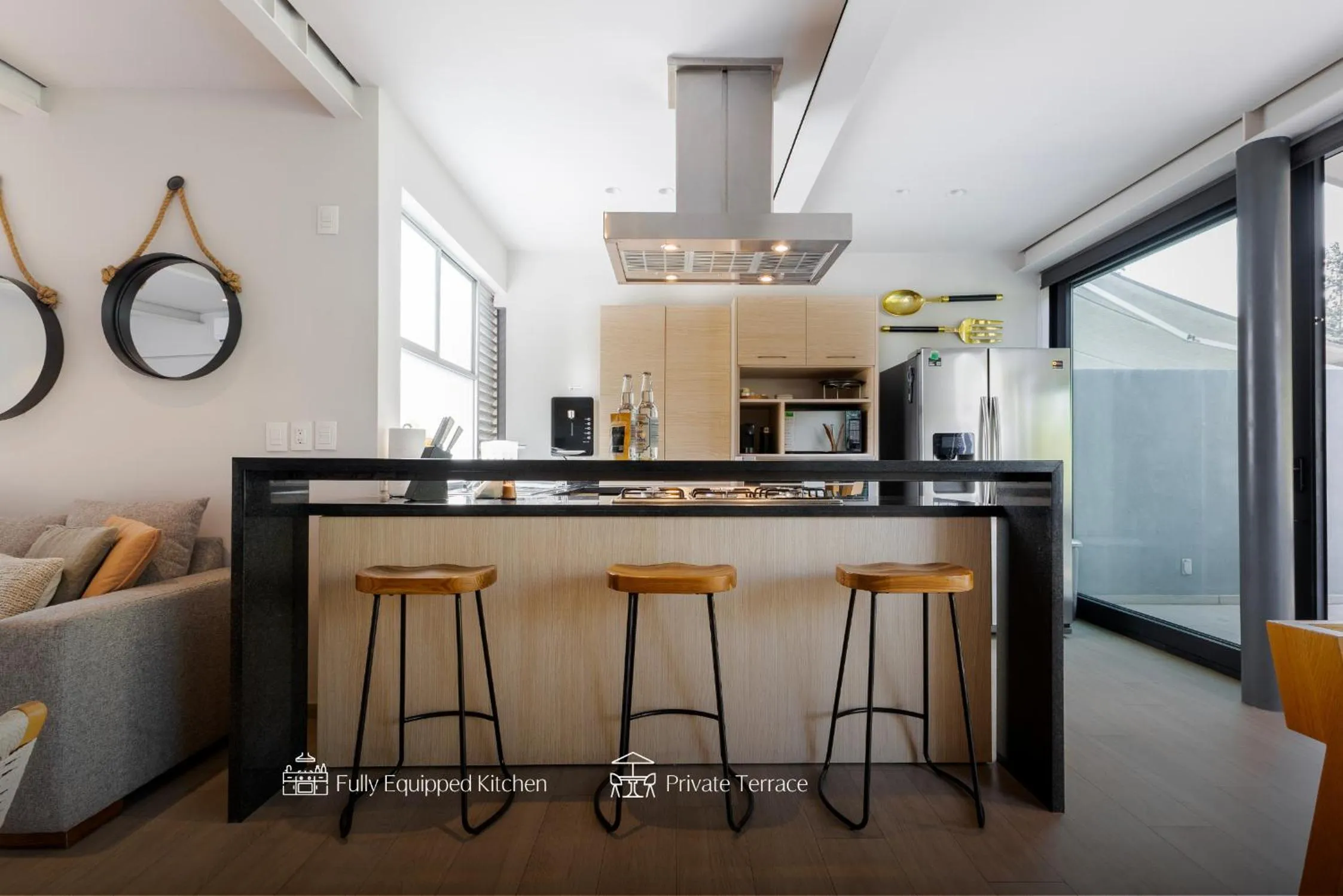 kitchen in Capitalia Parque Lincoln