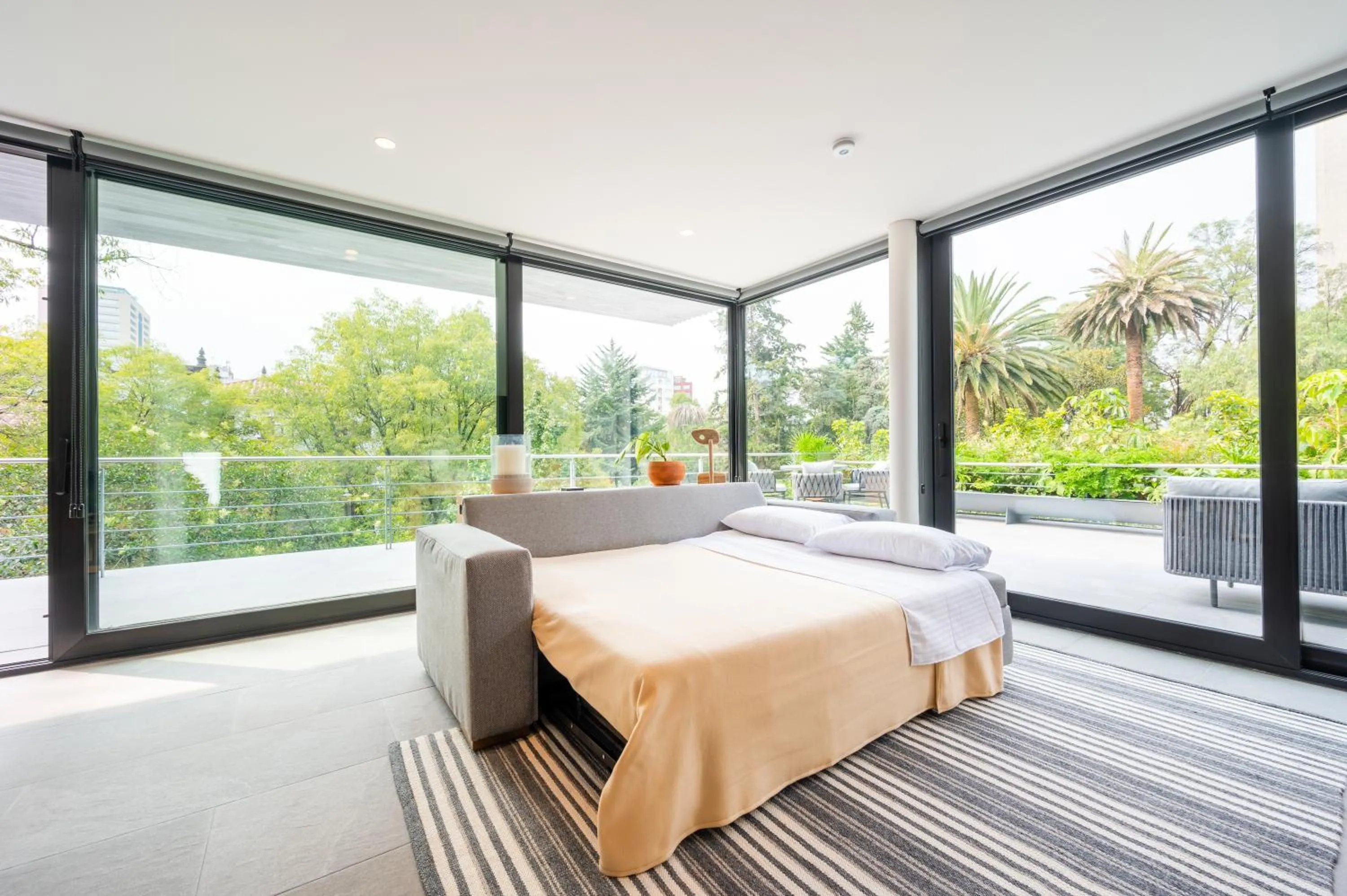 Living room, Bed in Capitalia Parque Lincoln