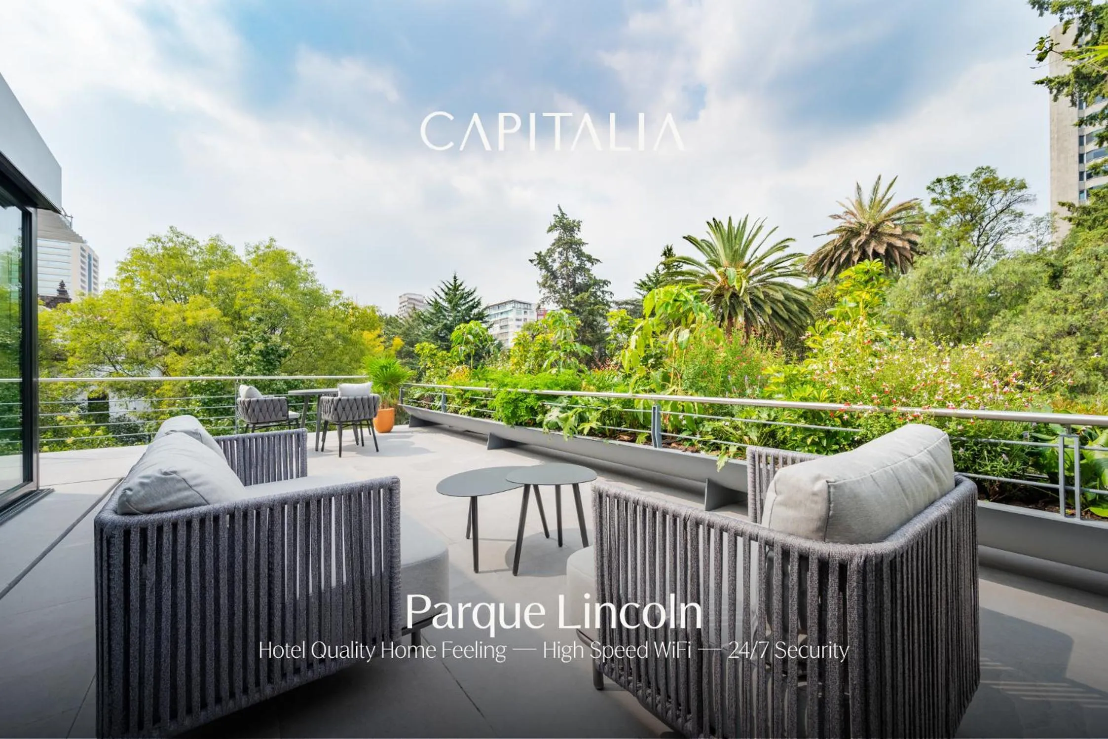 Balcony/Terrace in Capitalia Parque Lincoln