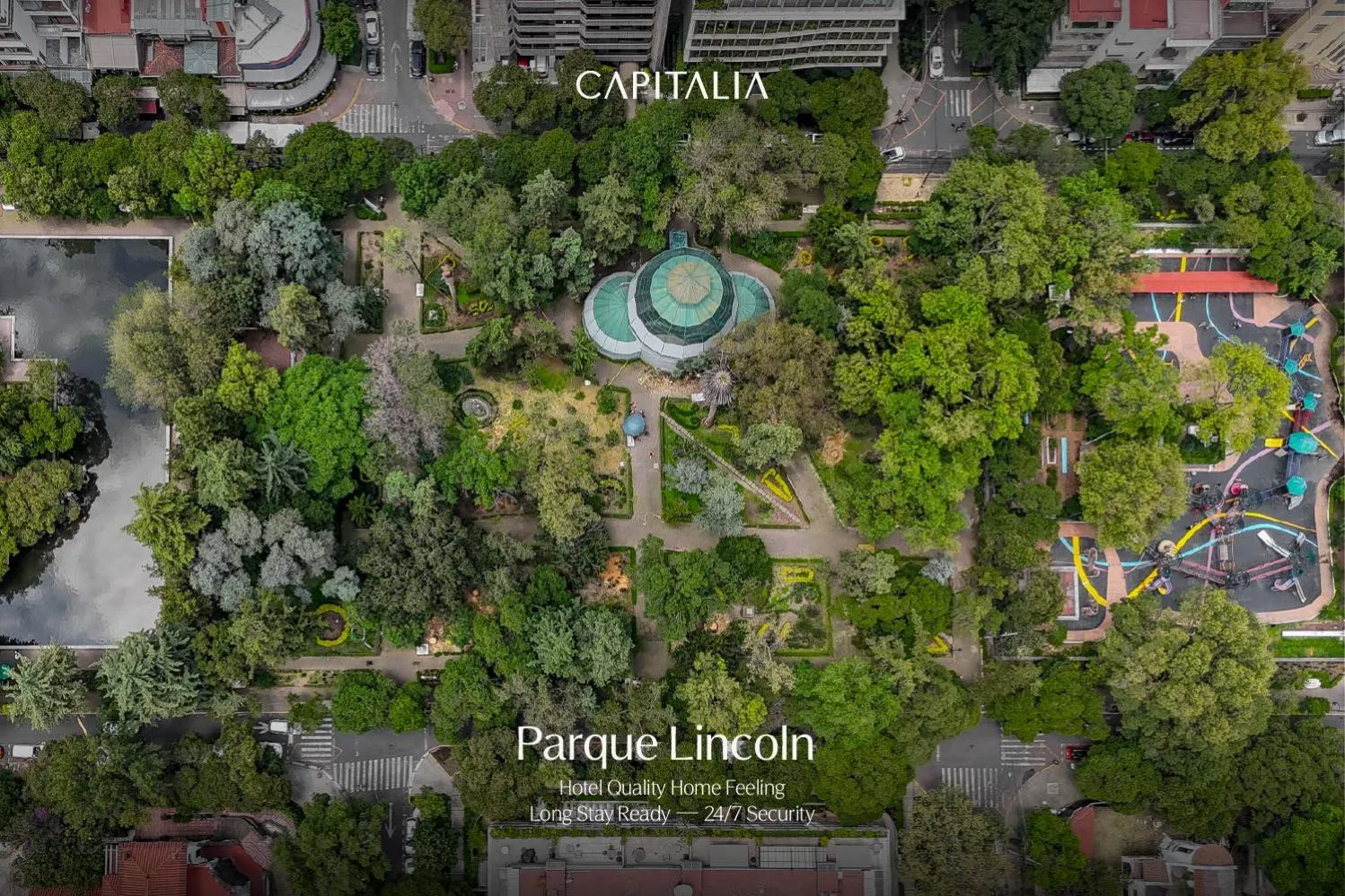 Landmark view in Capitalia Parque Lincoln