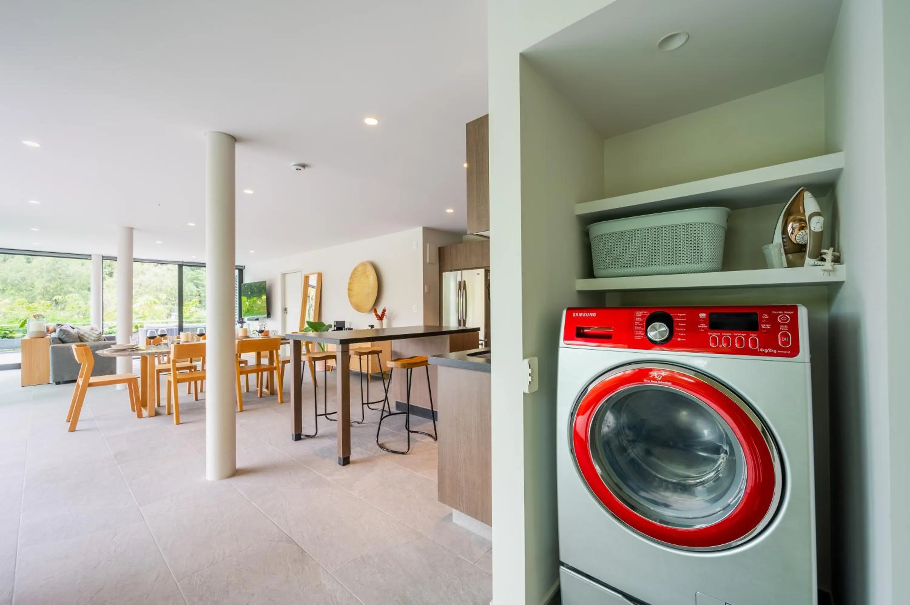 washing machine in Capitalia Parque Lincoln