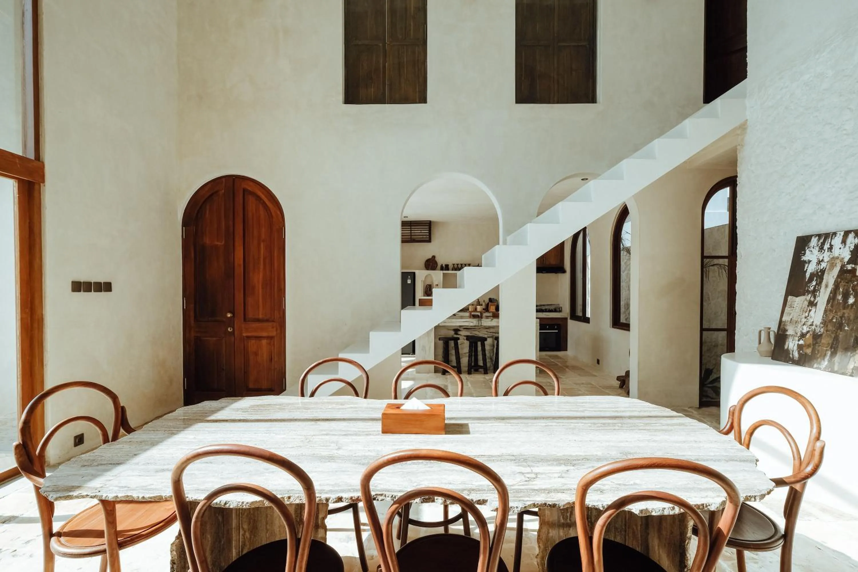 Dining area in Casa Viamo