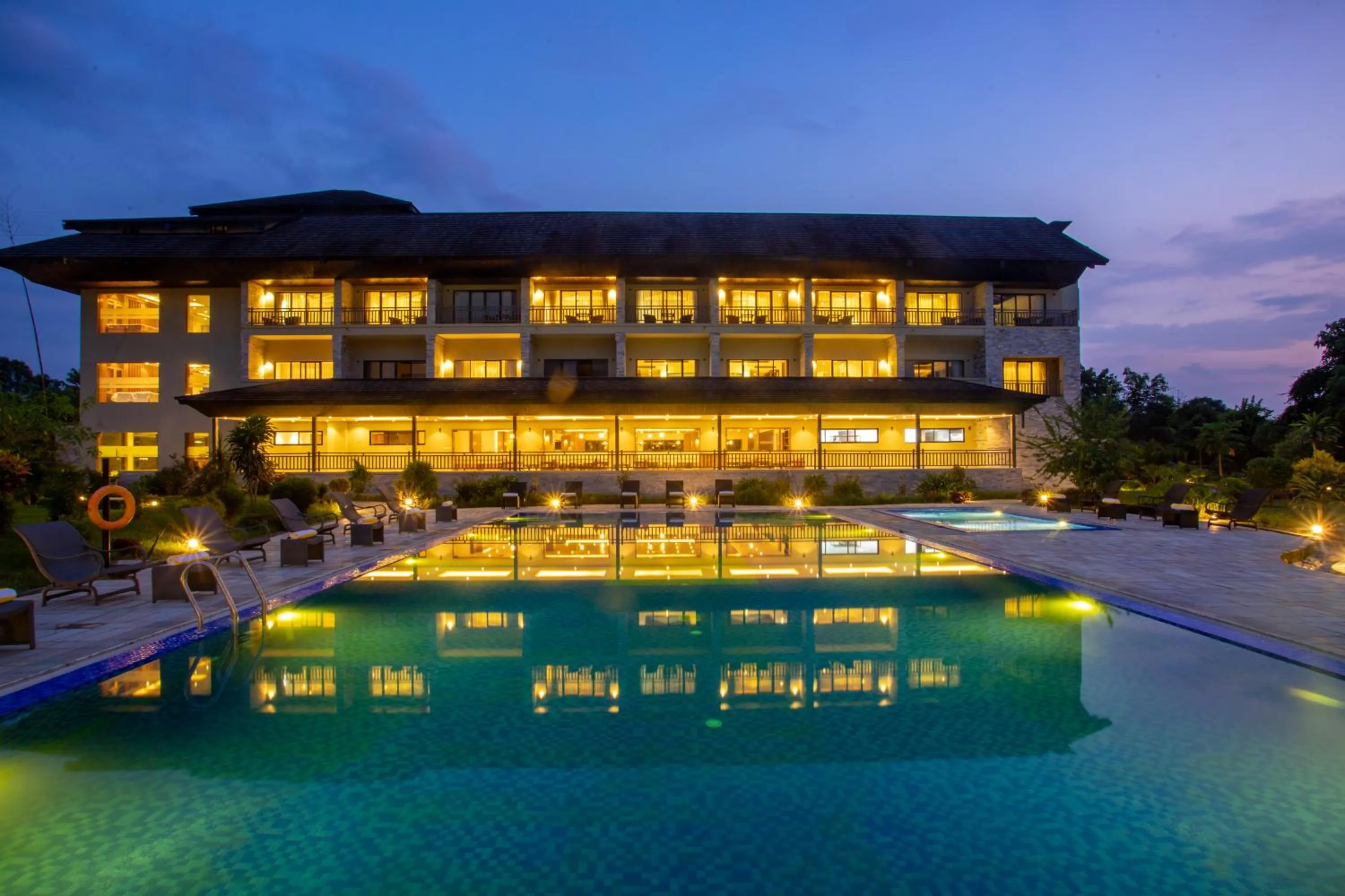 Property building in Soaltee Westend Resort Chitwan