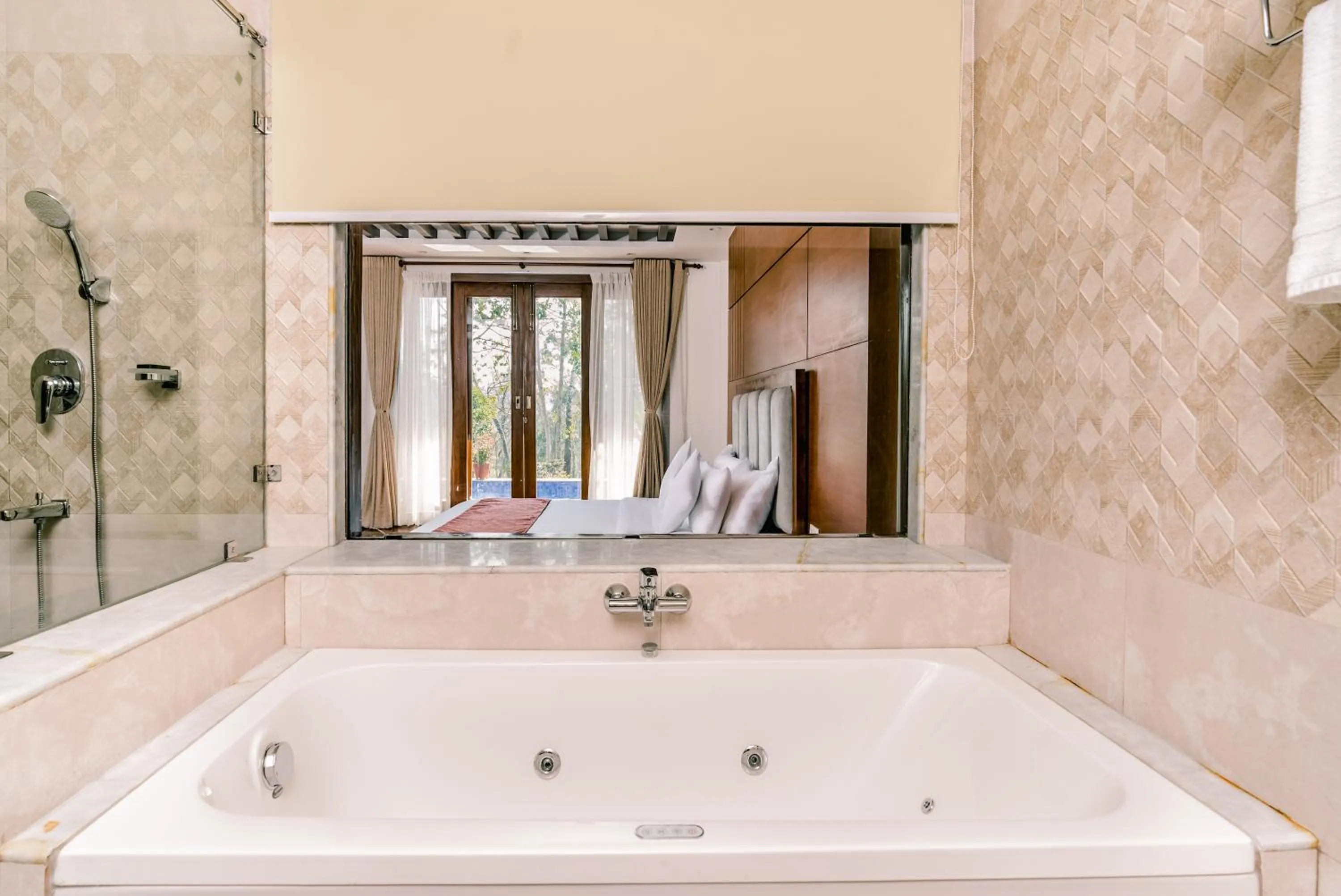 Bathroom in Soaltee Westend Resort Chitwan