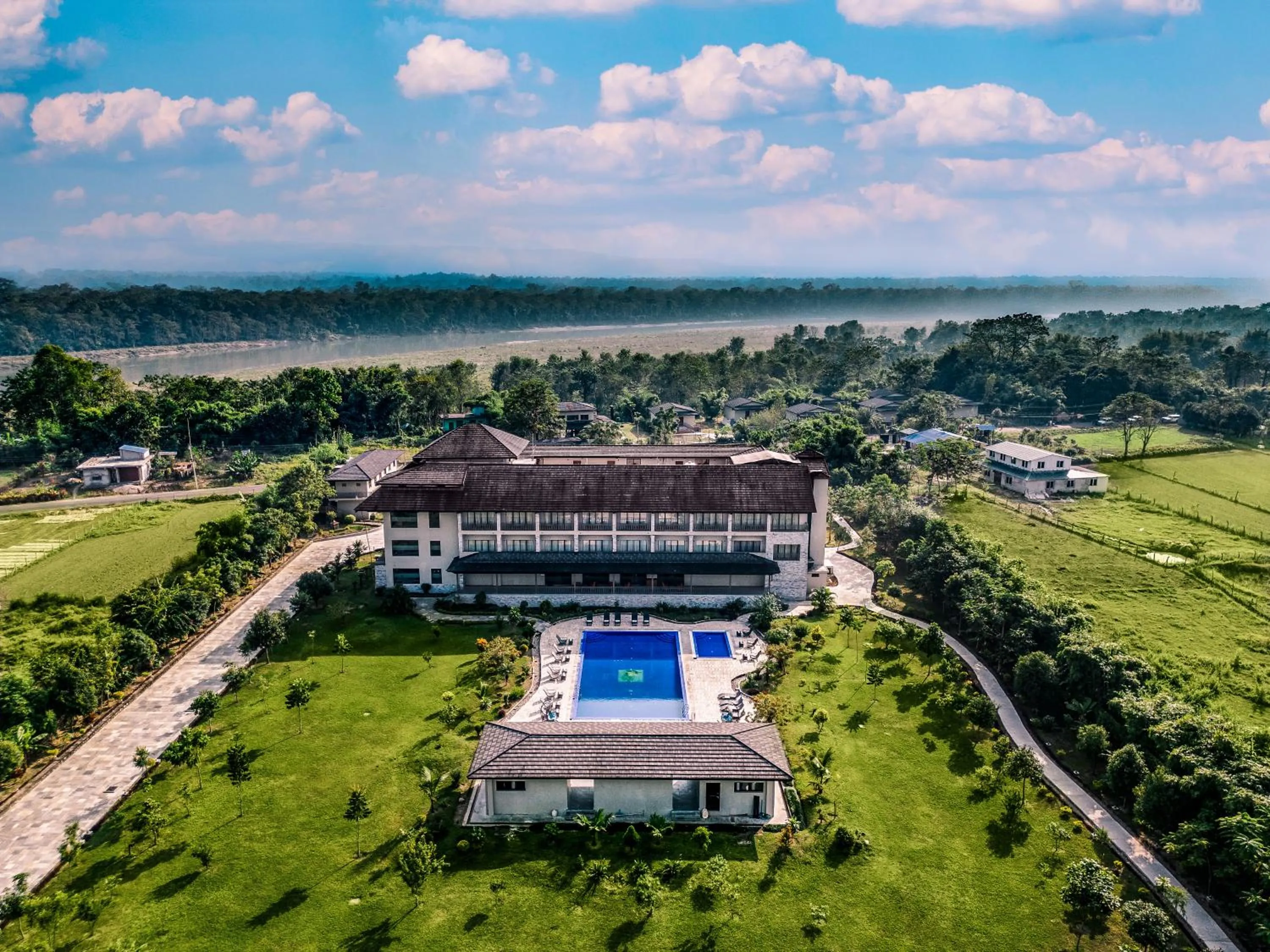 Evening entertainment in Soaltee Westend Resort Chitwan