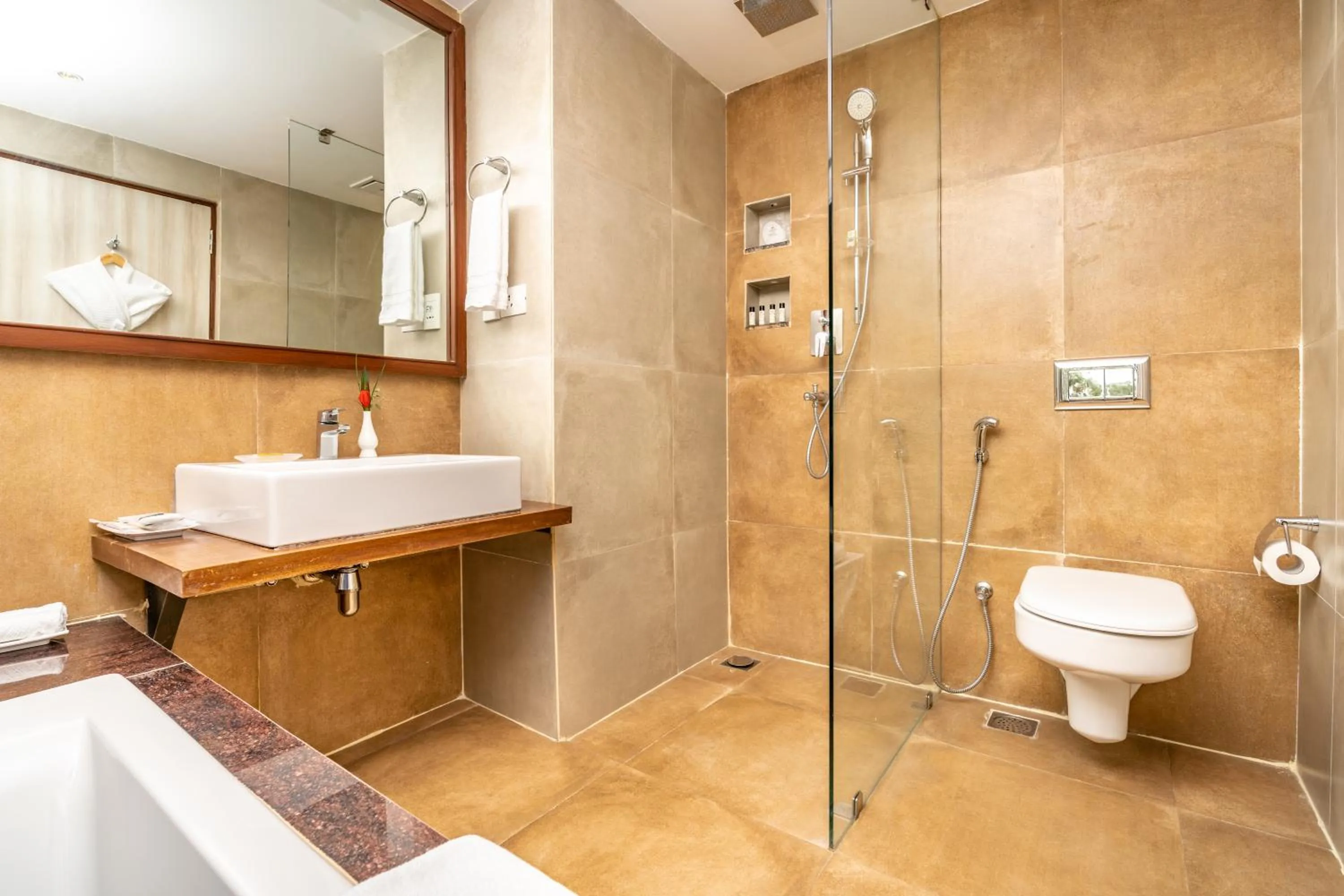 Bathroom in Soaltee Westend Resort Chitwan