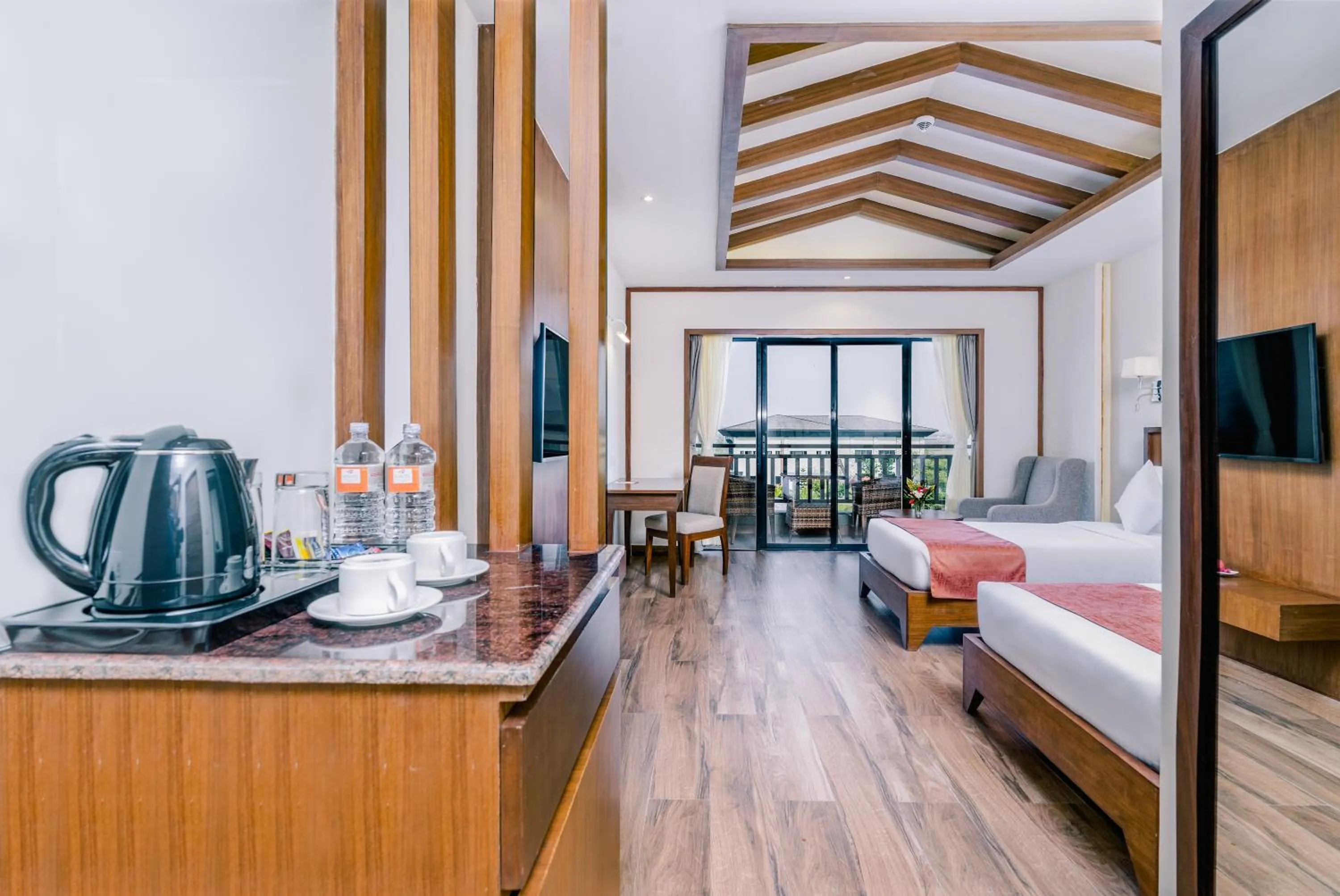 Bedroom, Bed in Soaltee Westend Resort Chitwan