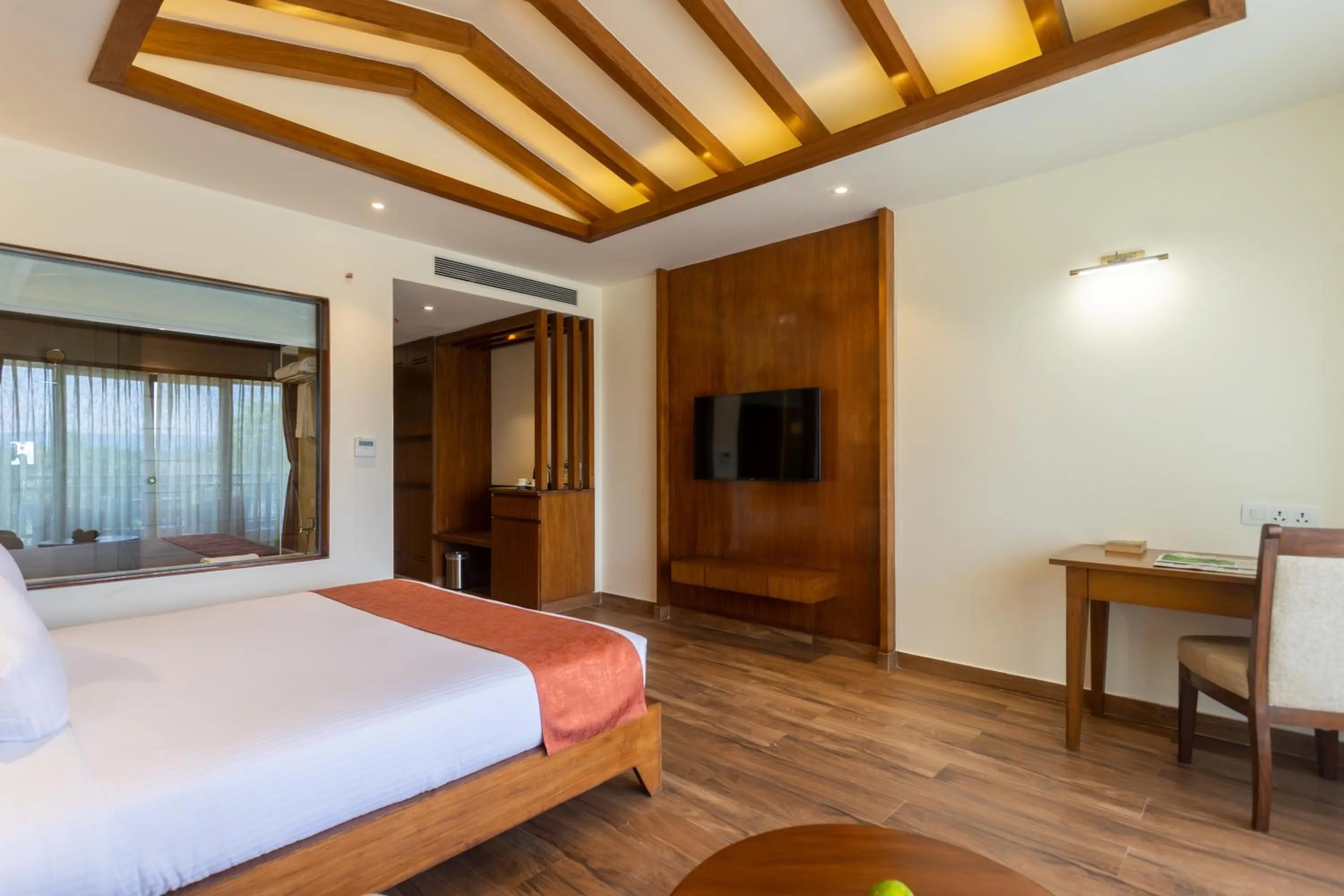 Bed in Soaltee Westend Resort Chitwan