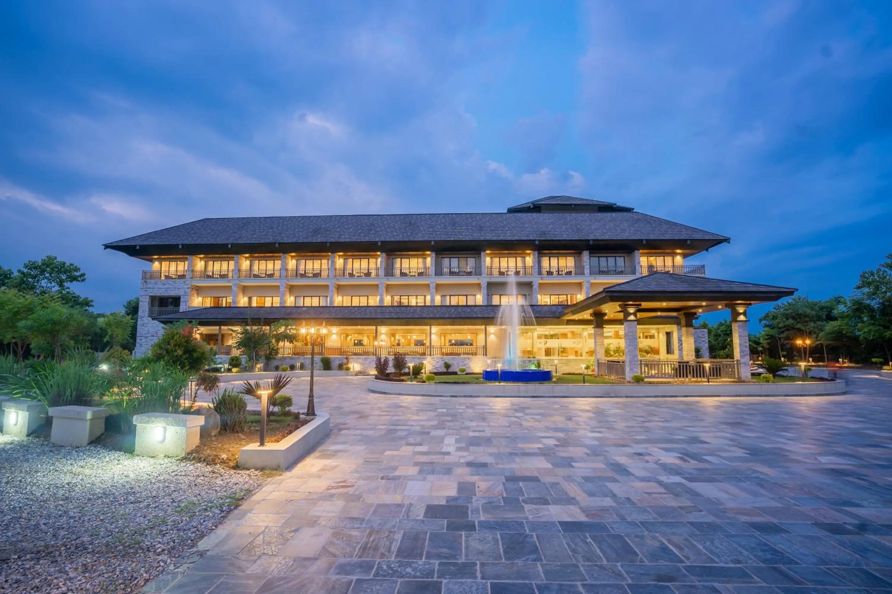 Property building in Soaltee Westend Resort Chitwan