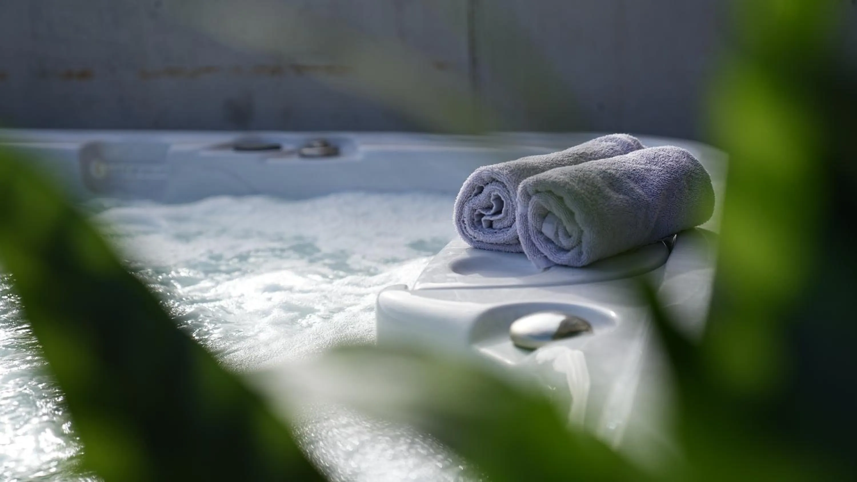 Hot Tub in Bretterbude Büsum