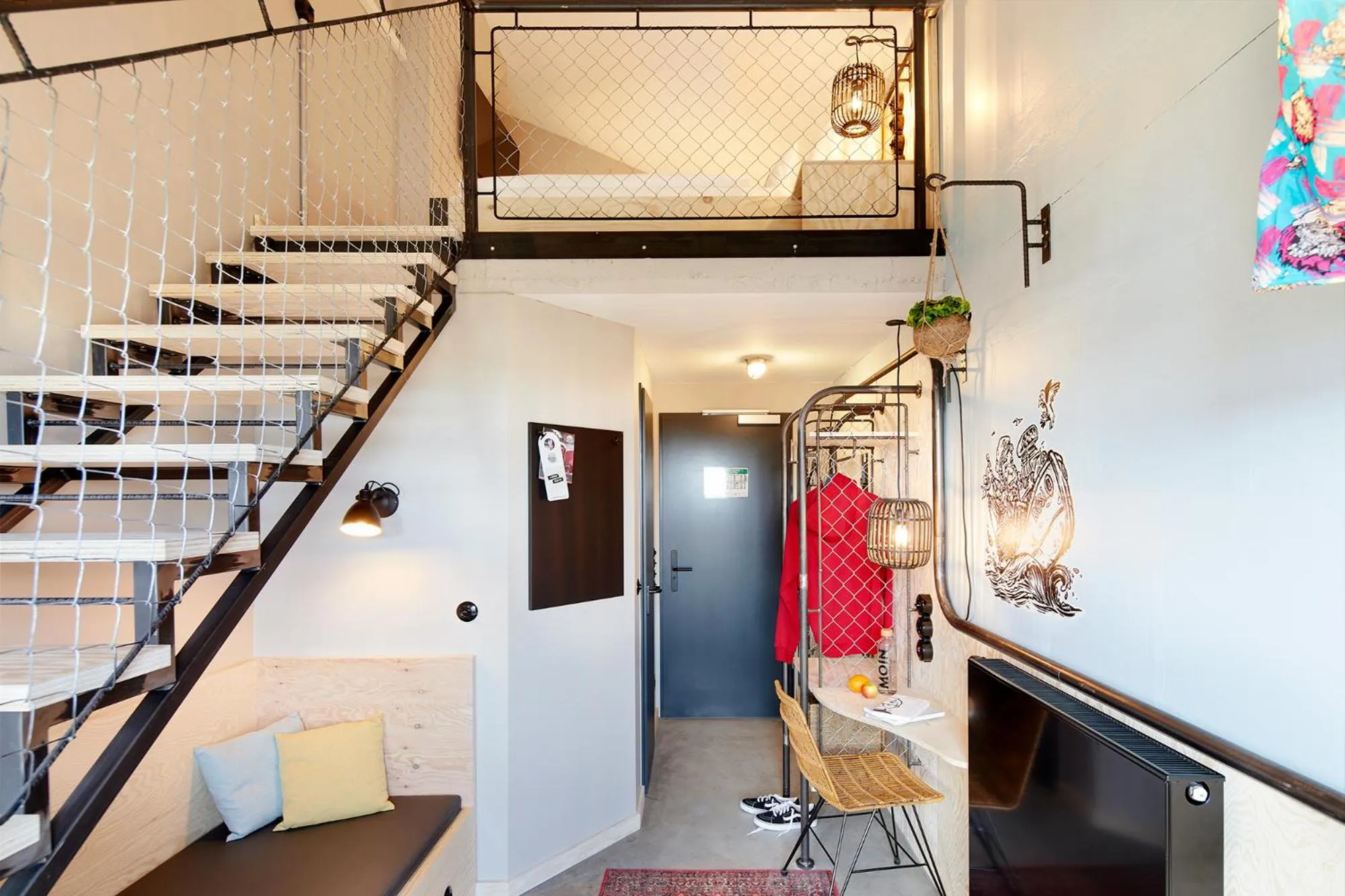 Bedroom in Bretterbude Büsum