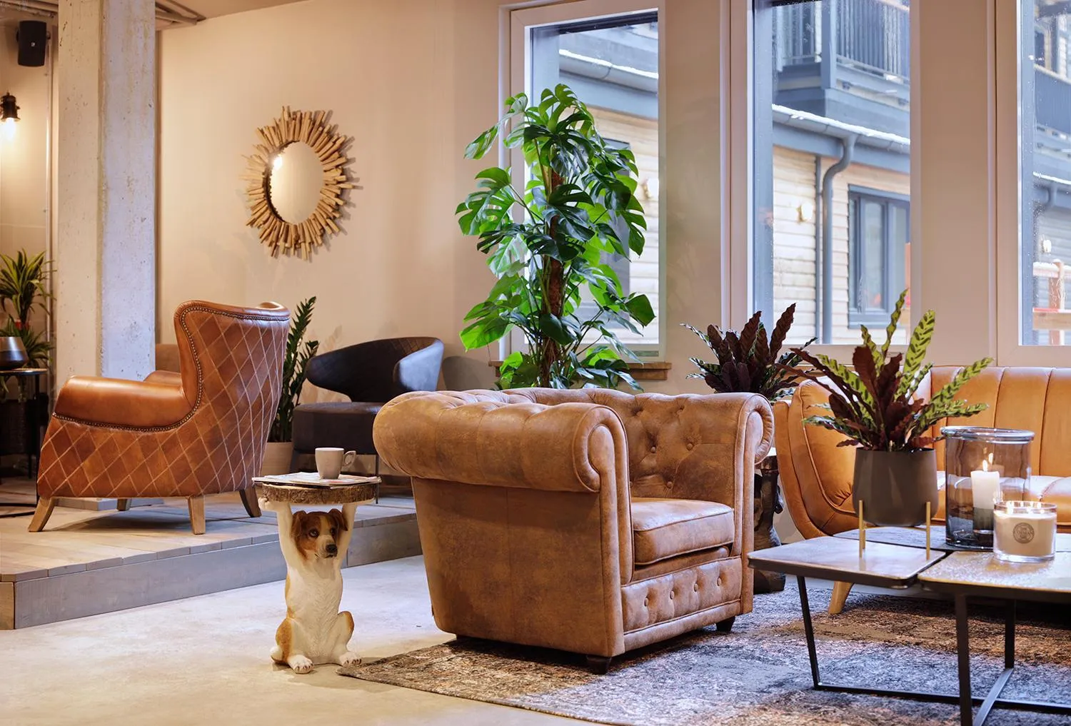 Lobby or reception in Bretterbude Büsum