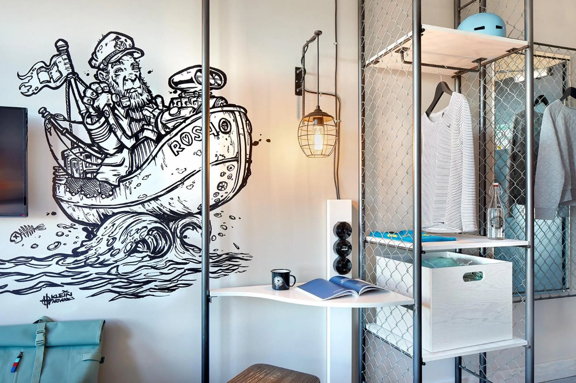 Bedroom in Bretterbude Büsum