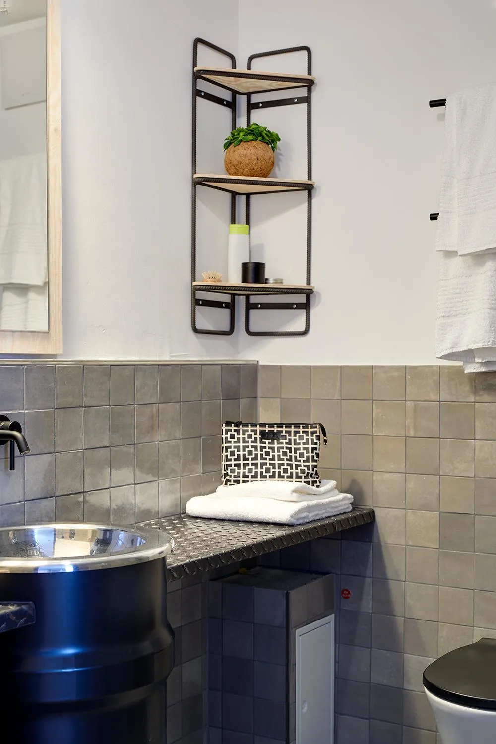 Bathroom in Bretterbude Büsum