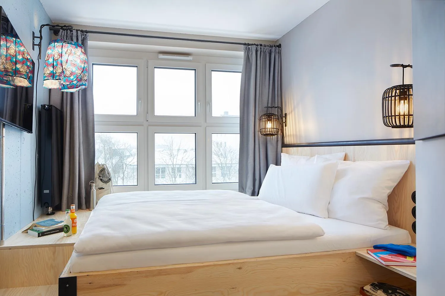 View (from property/room), Bed in Bretterbude Büsum