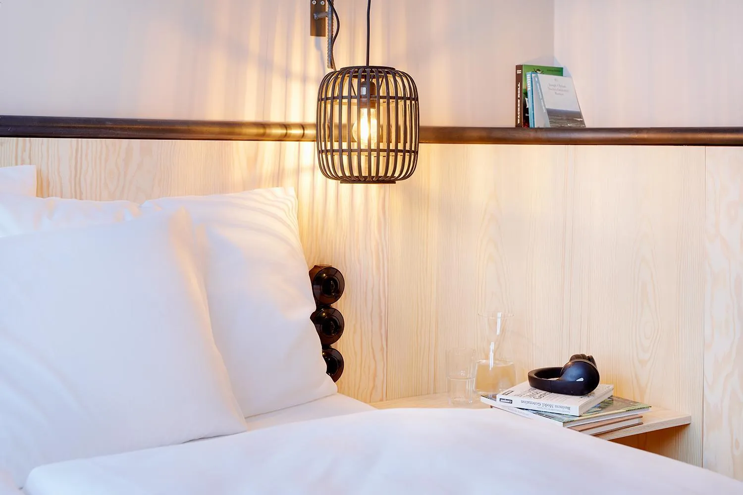 Bedroom, Bed in Bretterbude Büsum