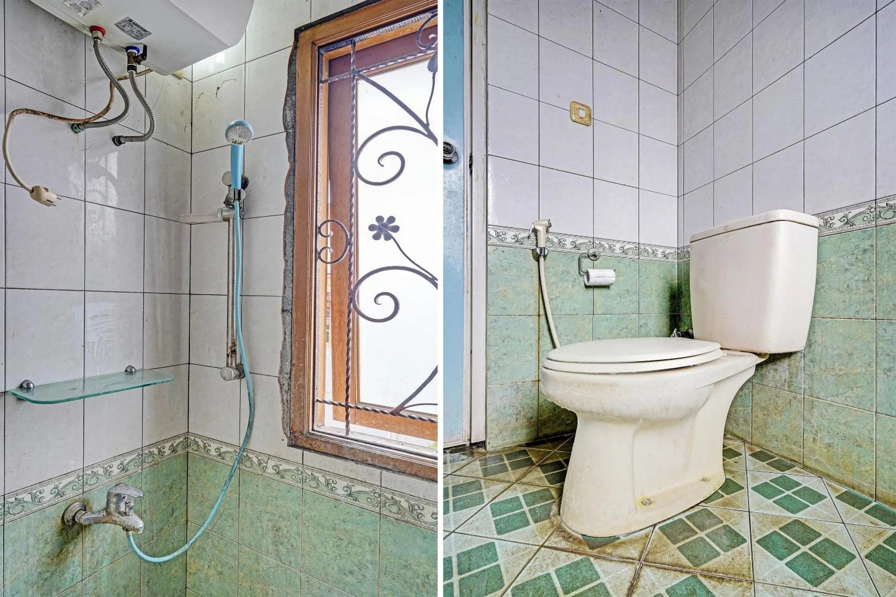 Bathroom in SPOT ON 91468 Pondok Shofa Mc Syariah