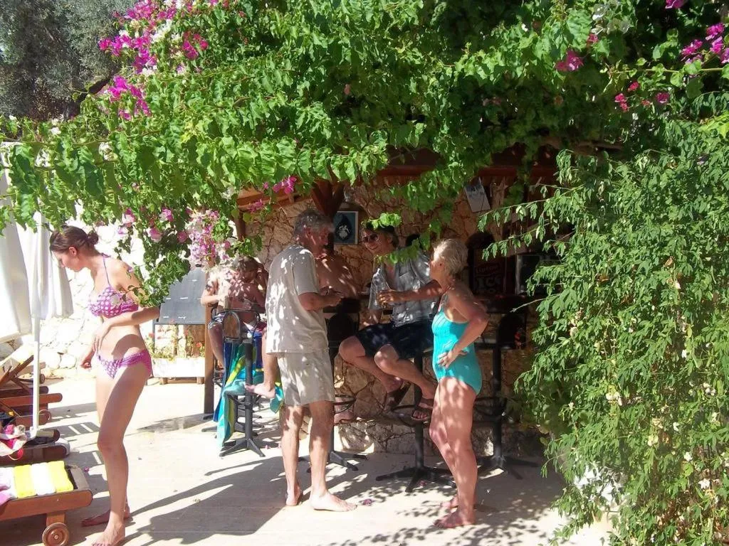 People in Sevgi Hotel Kalkan
