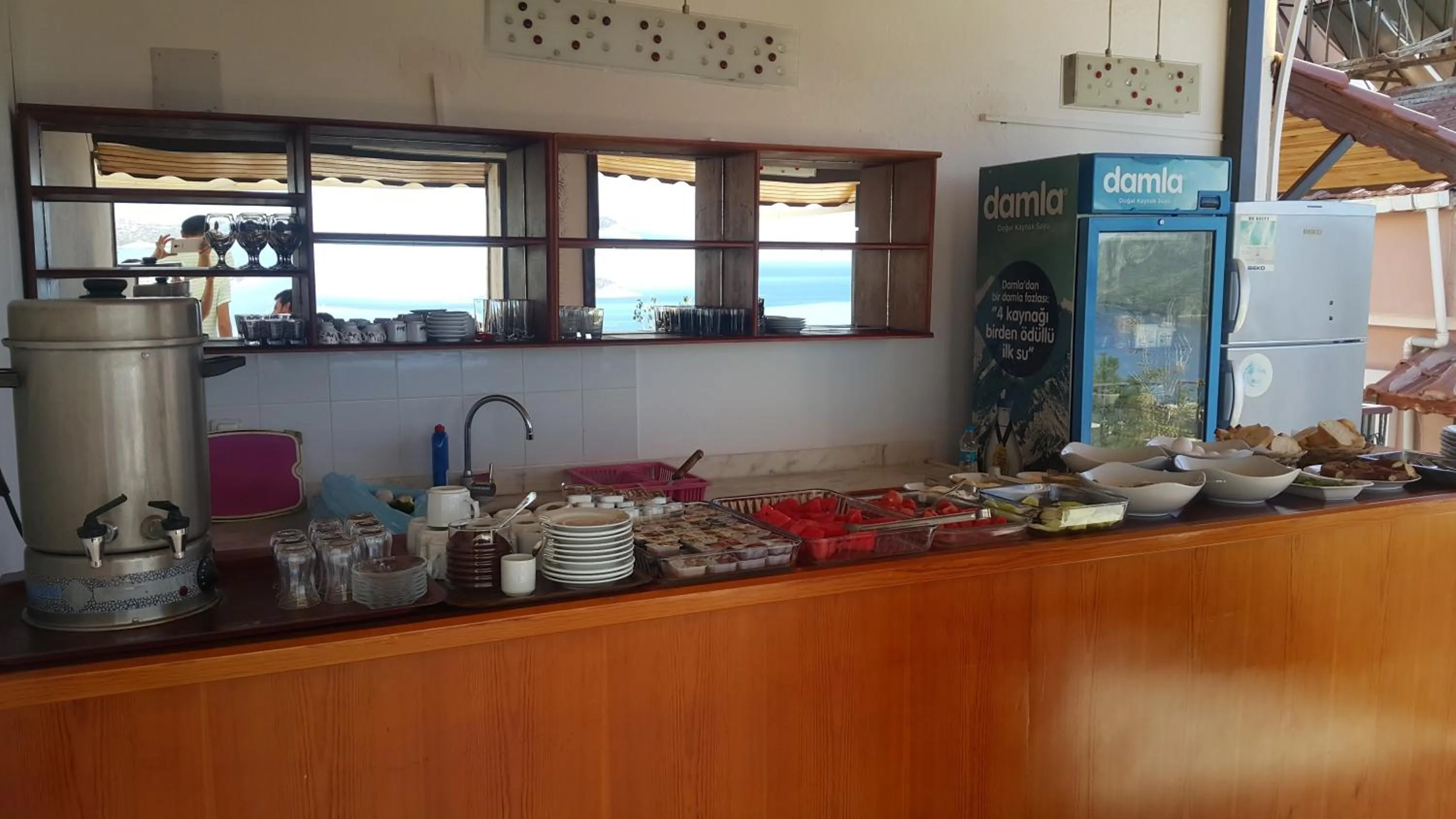 Food and drinks in Sevgi Hotel Kalkan