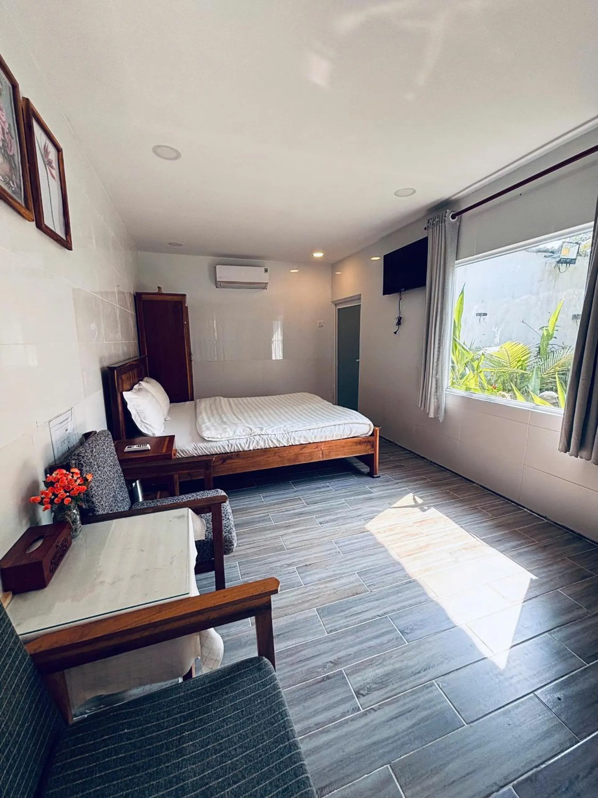 Bed in Hoang Phuc resort