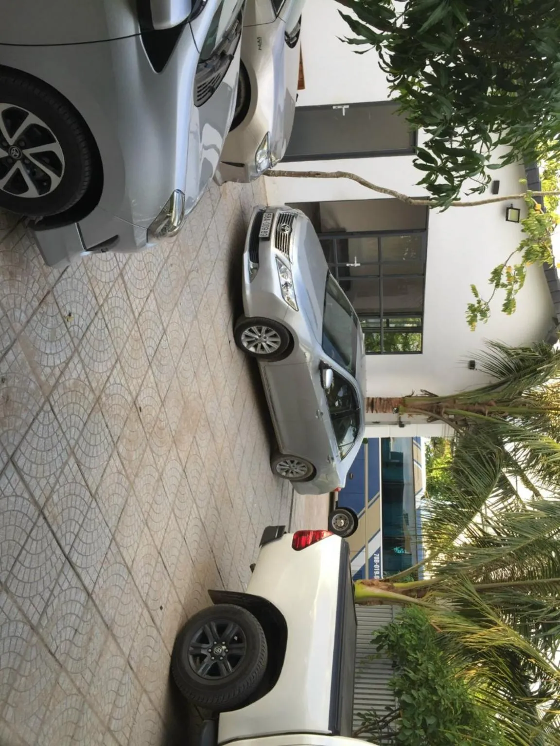 Parking in Hoang Phuc resort