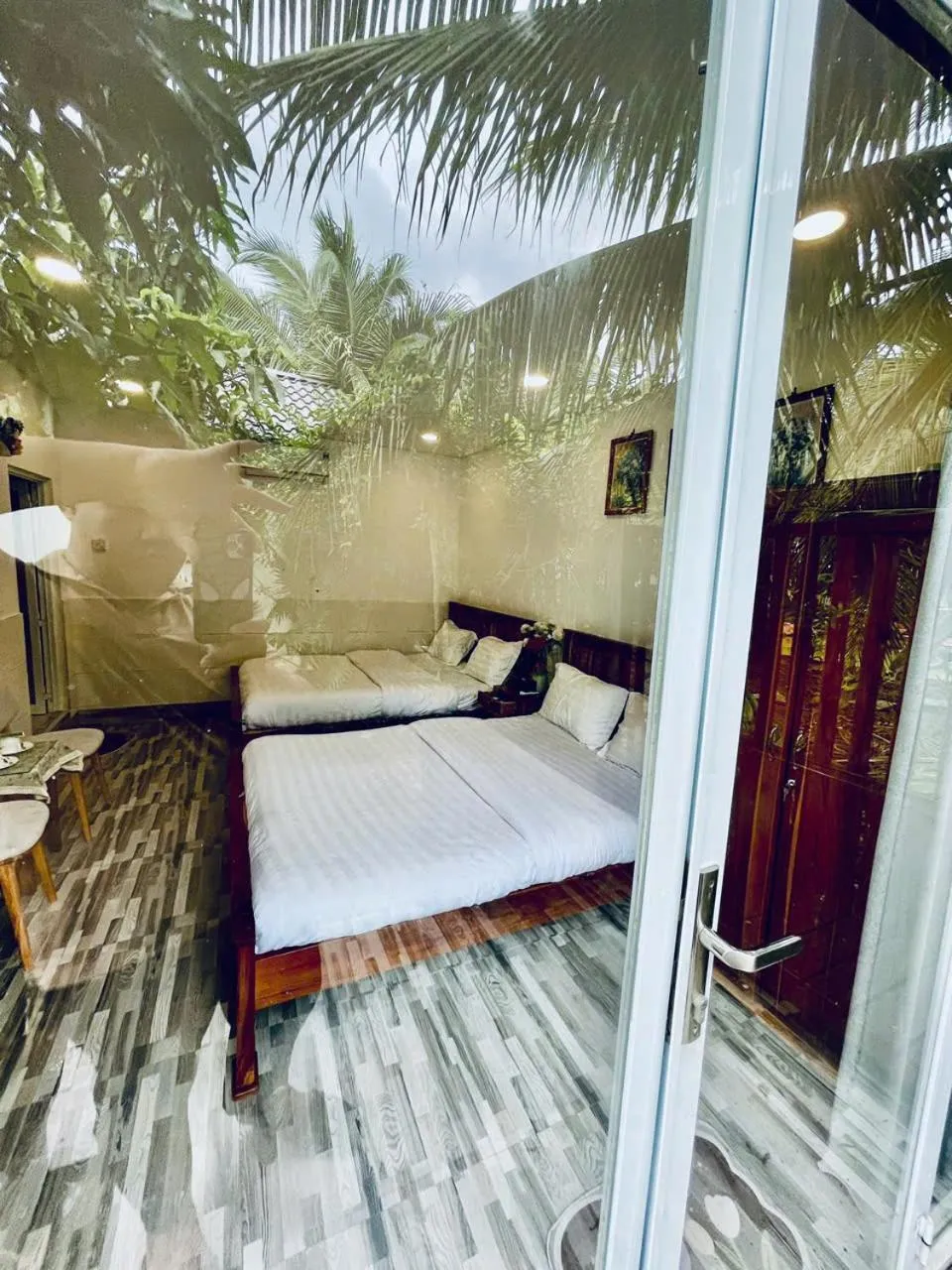 Bed in Hoang Phuc resort