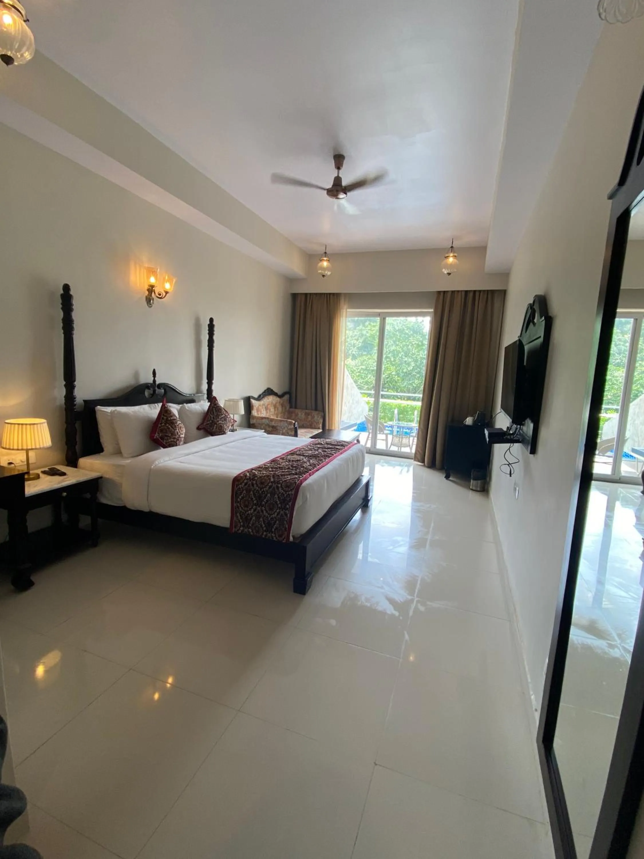 Bedroom, Bed in Turban Bhawani Heritage, Kumbhalgarh