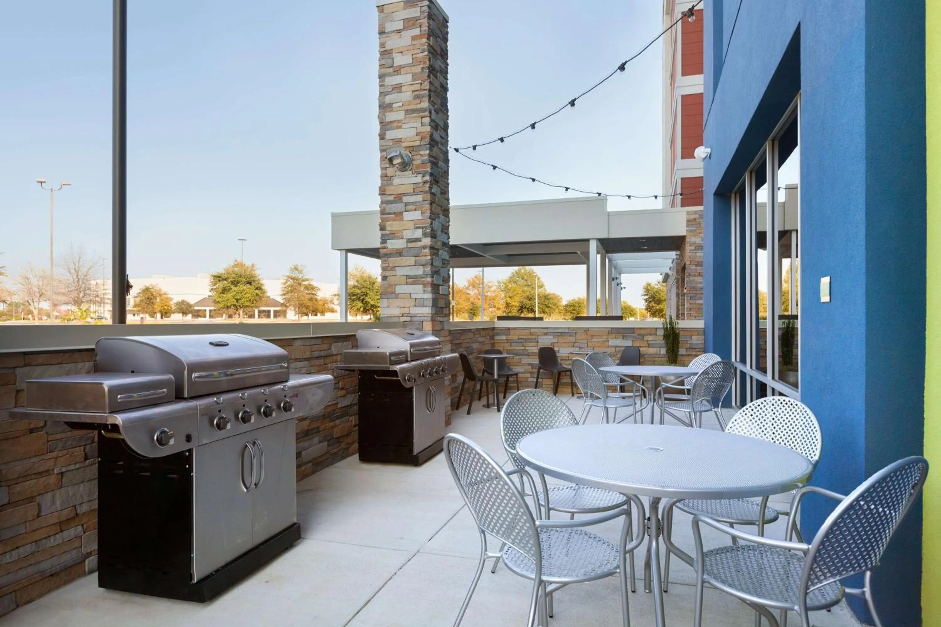 Patio in Home2Suites by Hilton Florence